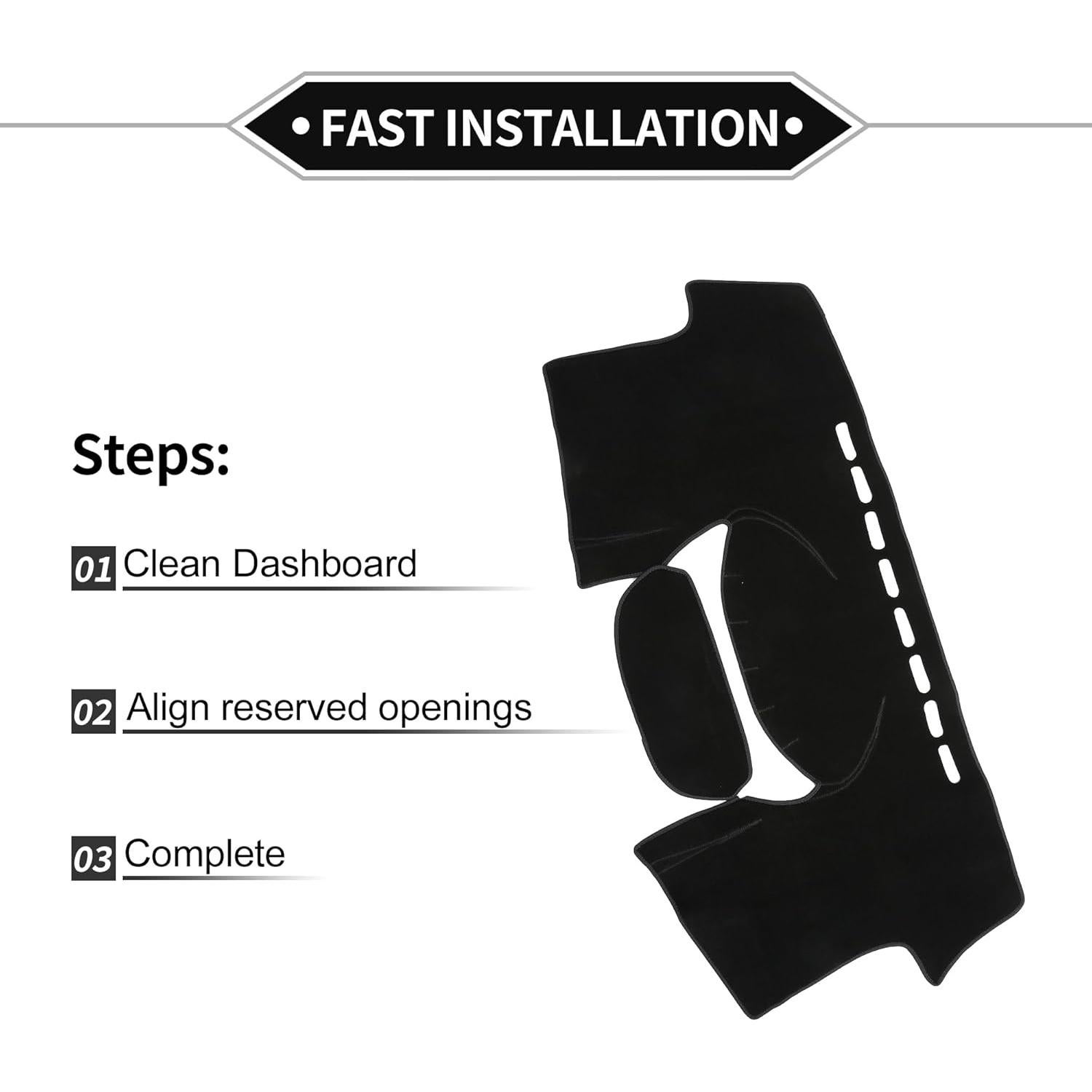 Cubierta de tablero VekAuto para Toyota Yaris 2004-2011