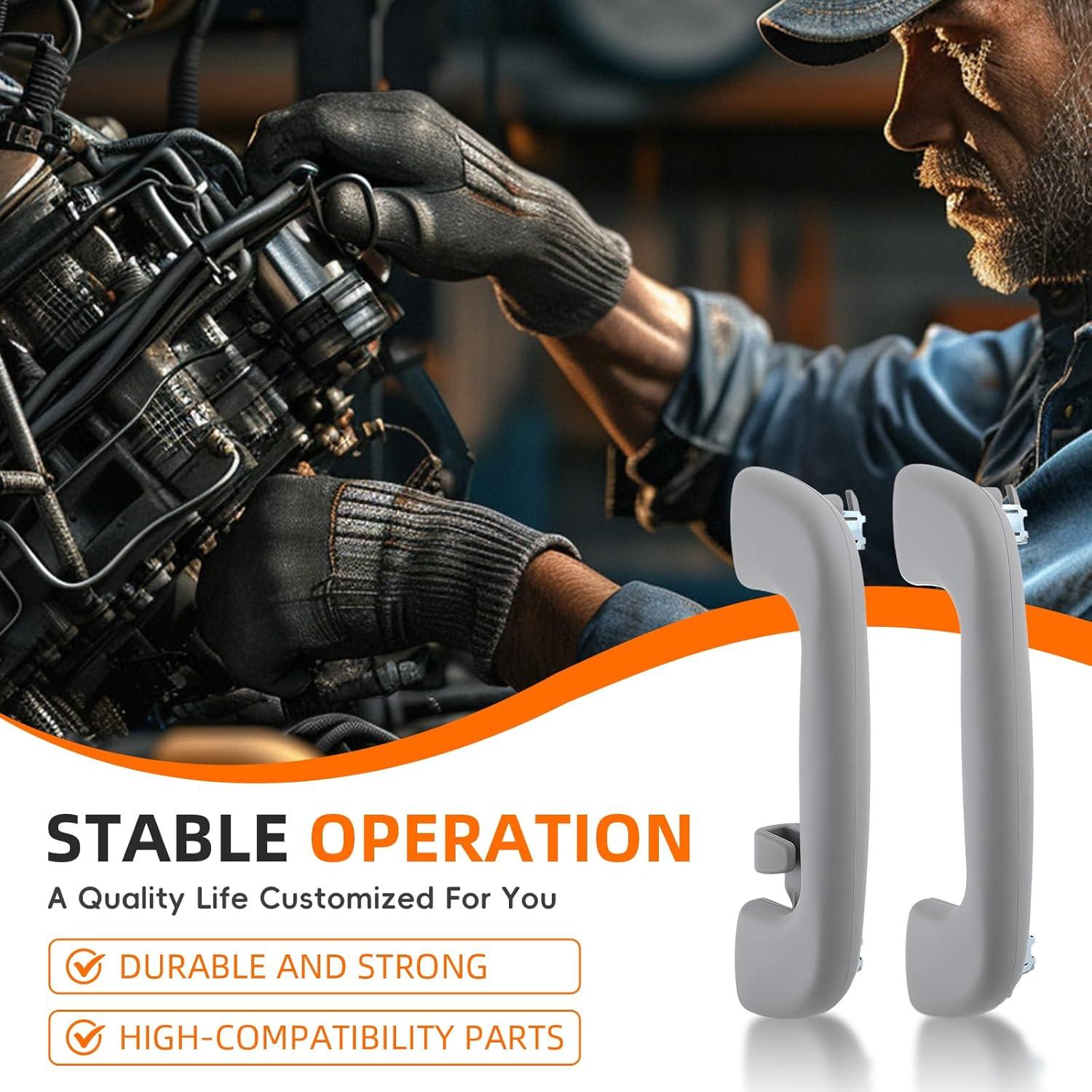 Juego de 4 Manijas de Techo Interior GoaMotors para Toyota