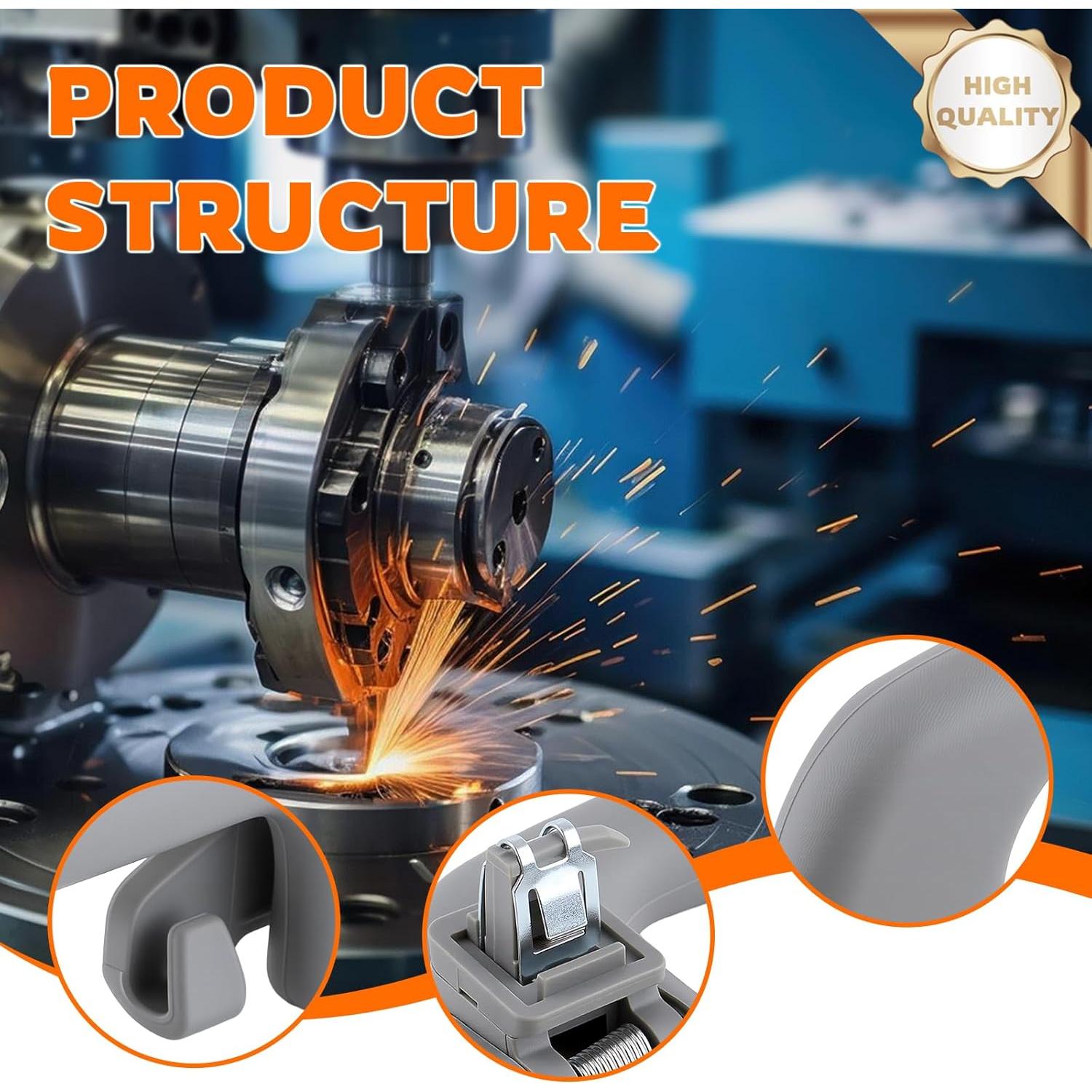 Juego de 4 Manijas de Techo Interior GoaMotors para Toyota