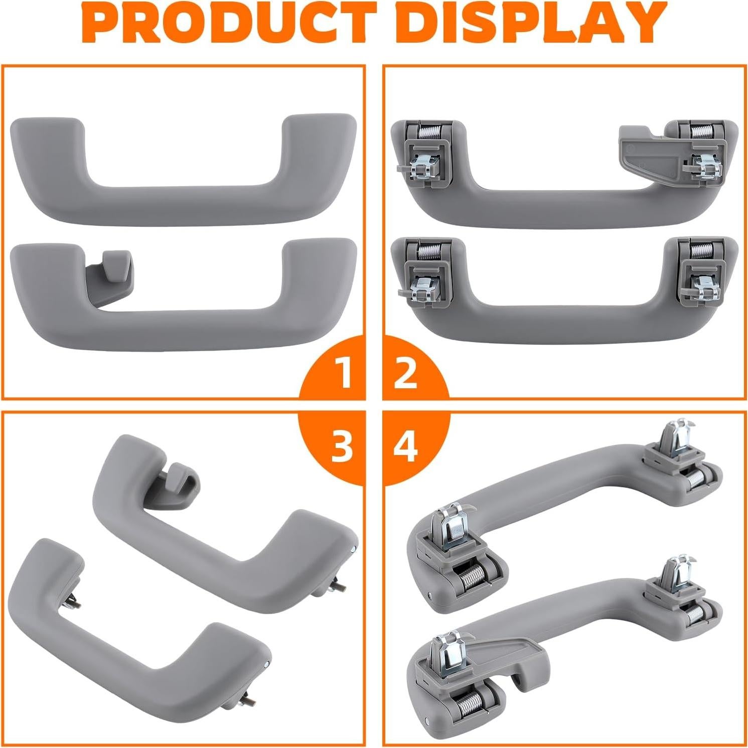 Juego de 4 Manijas de Techo Interior GoaMotors para Toyota