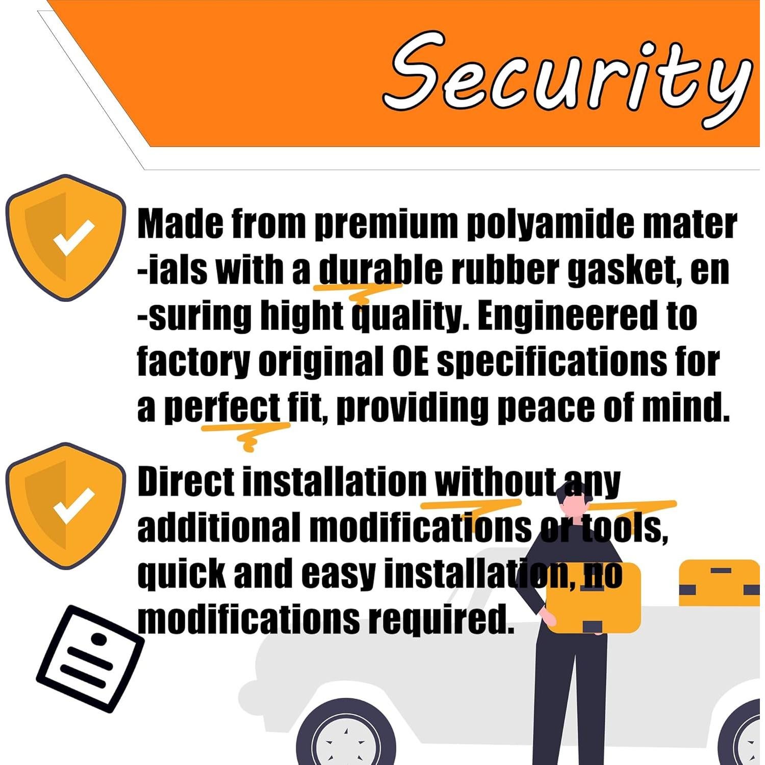 Tapa de Gas LEVANLIGHT para Toyota, Scion y Lexus - 77300-06040