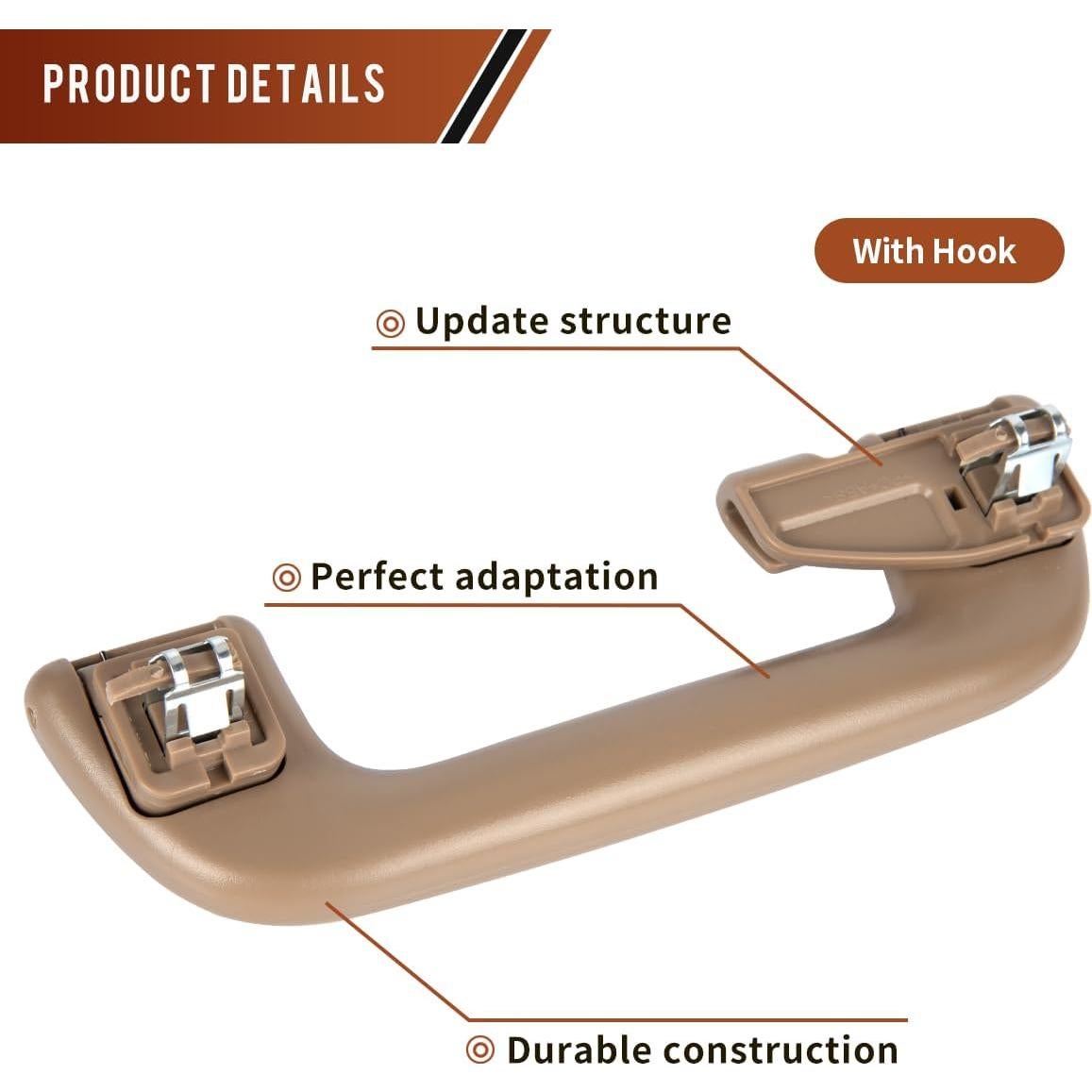 Mango de Agarre de Techo PAIMOHO para Toyota Corolla y más