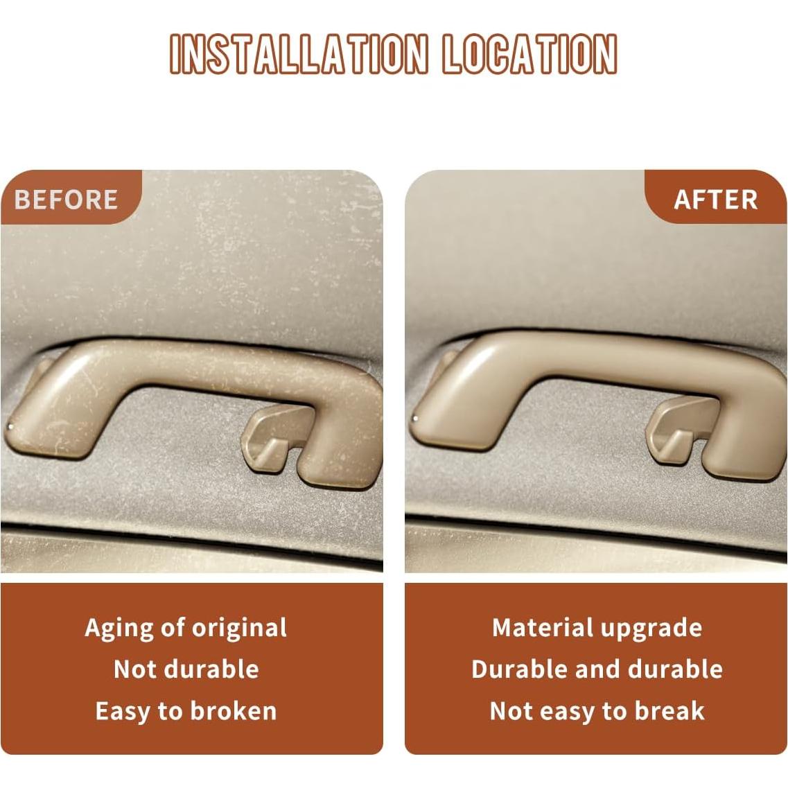 Mango de Agarre de Techo PAIMOHO para Toyota Corolla y más