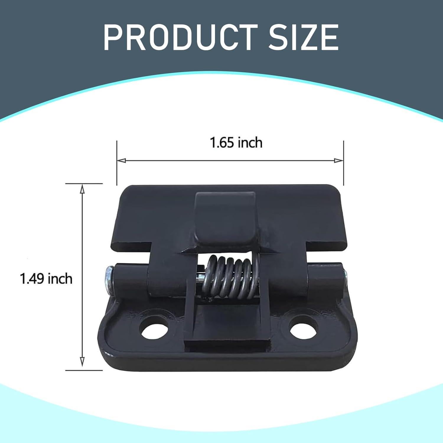 Latch de Tapa de Consola Central Eratus 5890812080 Negro