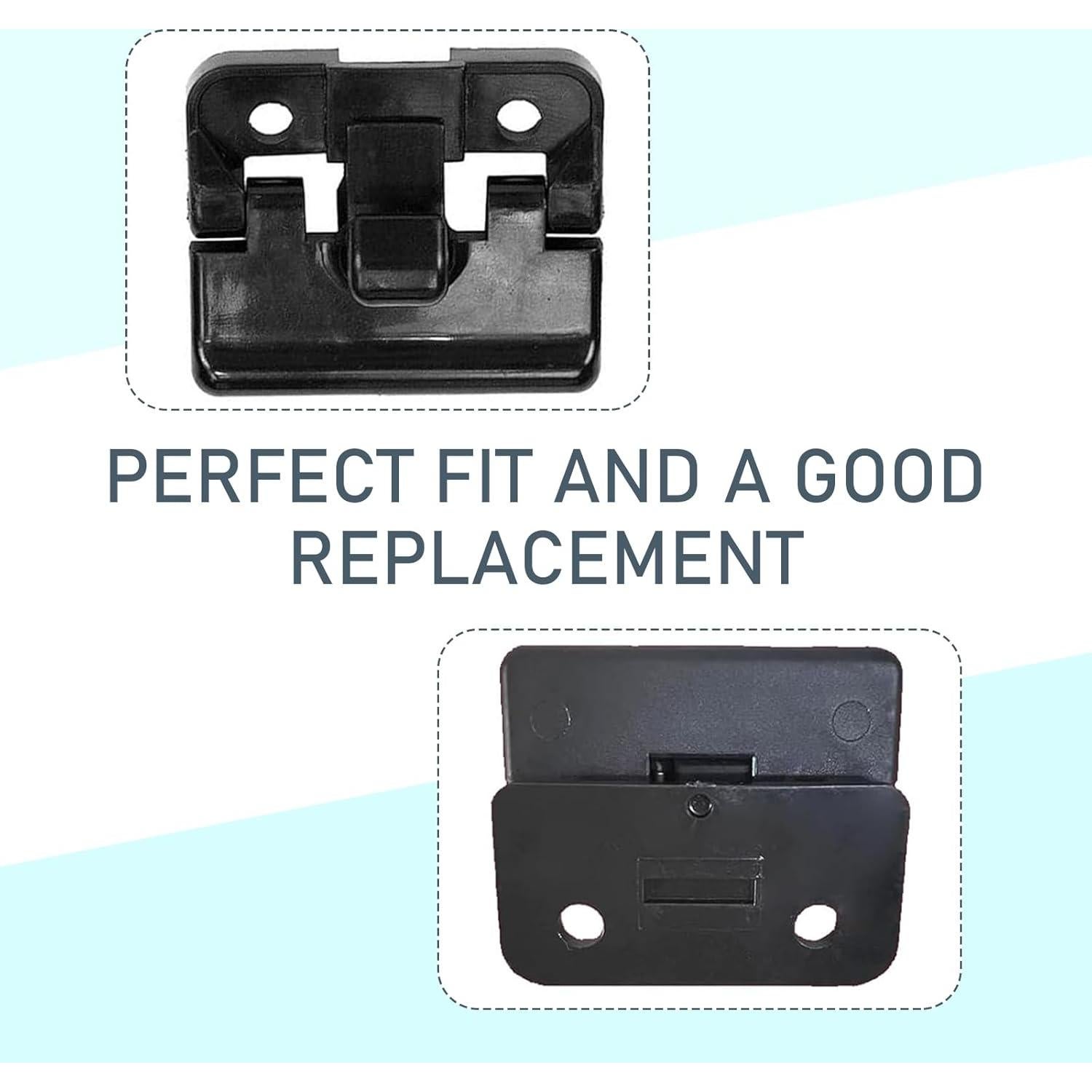 Latch de Tapa de Consola Central Eratus 5890812080 Negro