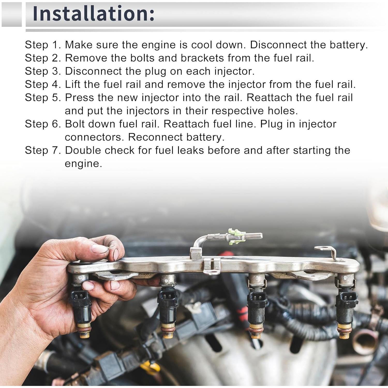Inyector de Combustible RATCHROLL para Toyota Yaris 1.5L 2005-2013