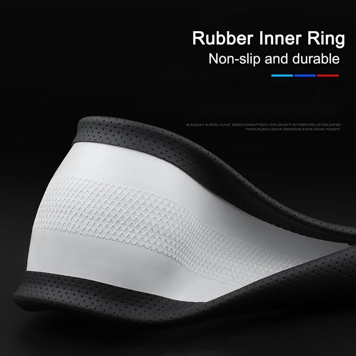 Cubierta de Volante XHRING para Toyota 14.5-15" Cuero