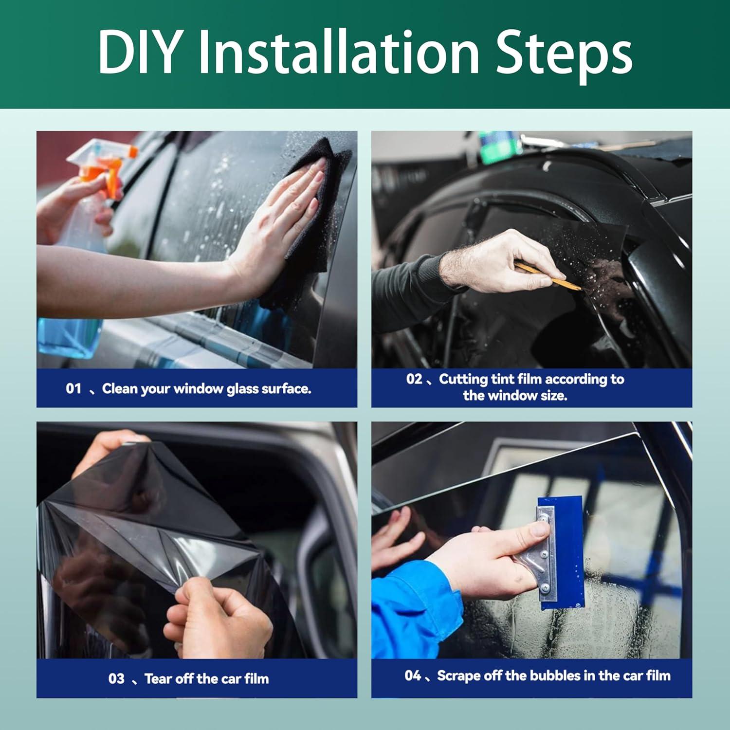 Película de Tintado Pre-cortada AUTOTEK para Toyota Yaris 2007-2011