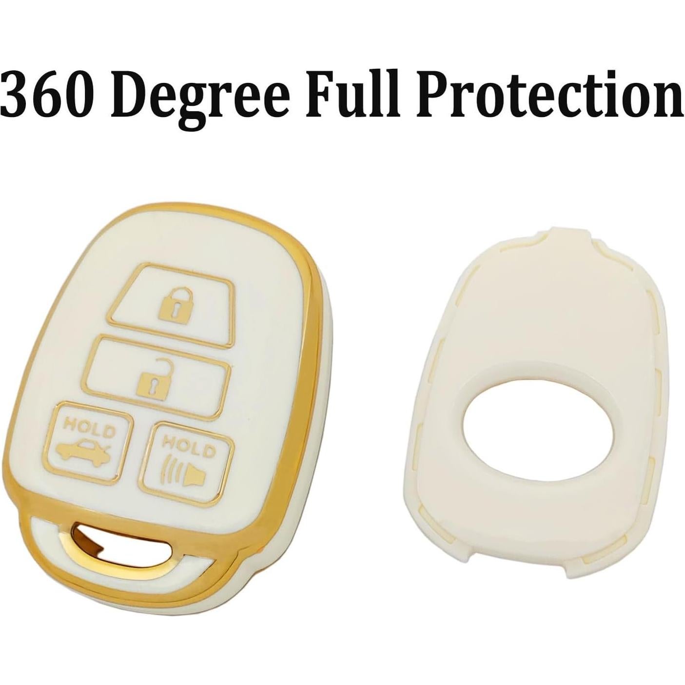 Funda de llavero TPU Arruweer para Toyota Camry Corolla RAV4