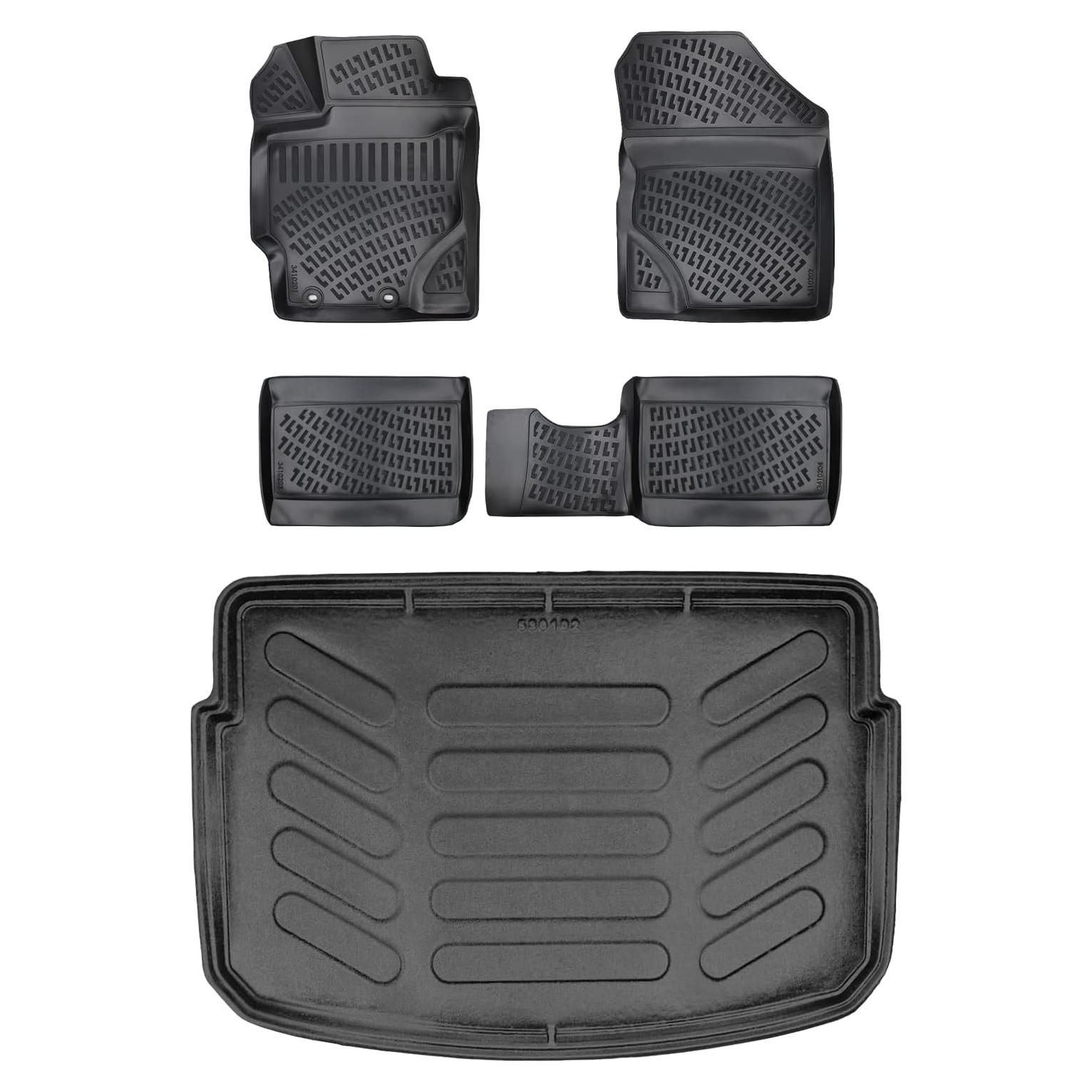 Juego de Alfombrillas Ehiltek para Toyota Yaris 2013-2020 - Todo Clima