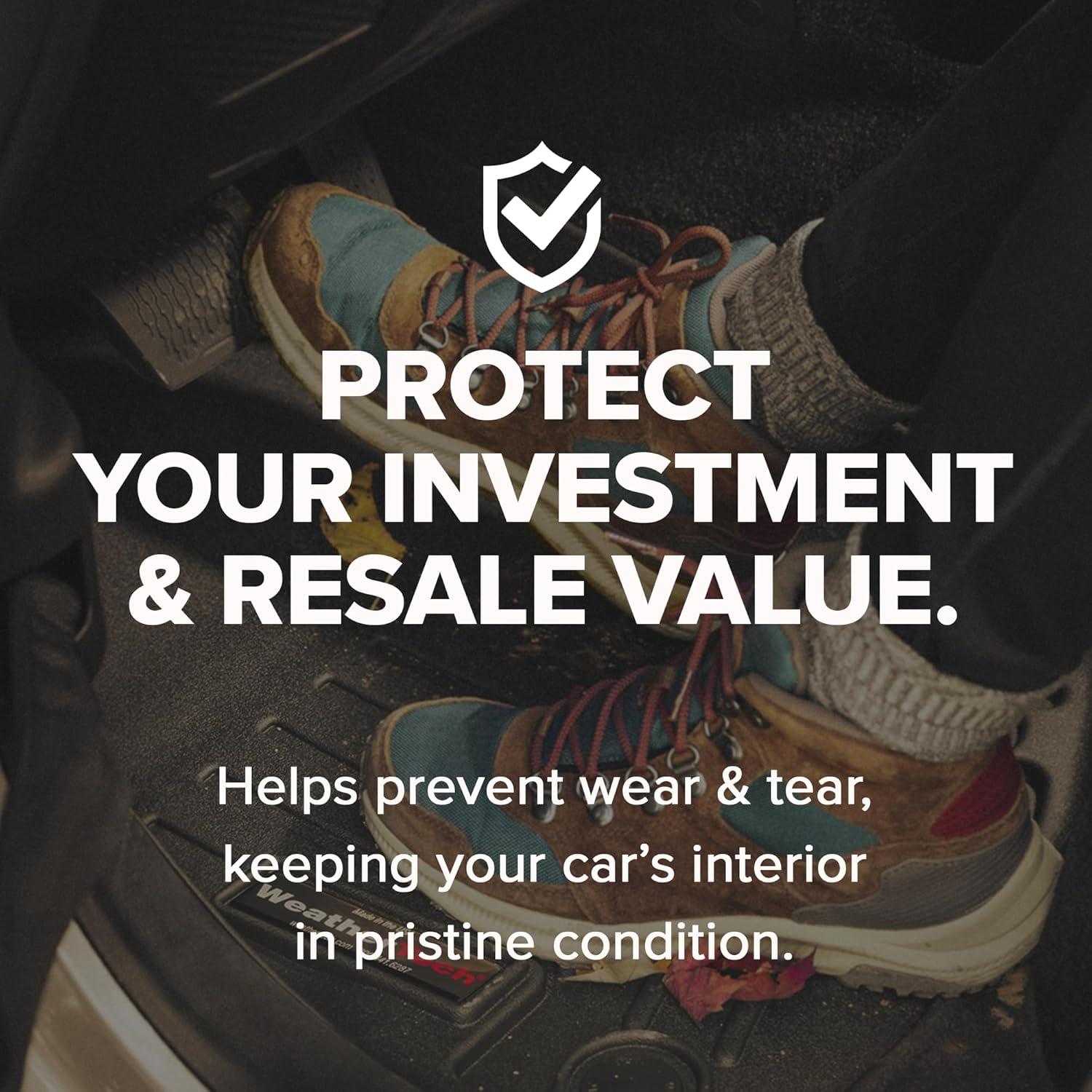 Alfombrillas WeatherTech para Toyota Yaris y Scion iA, Negro