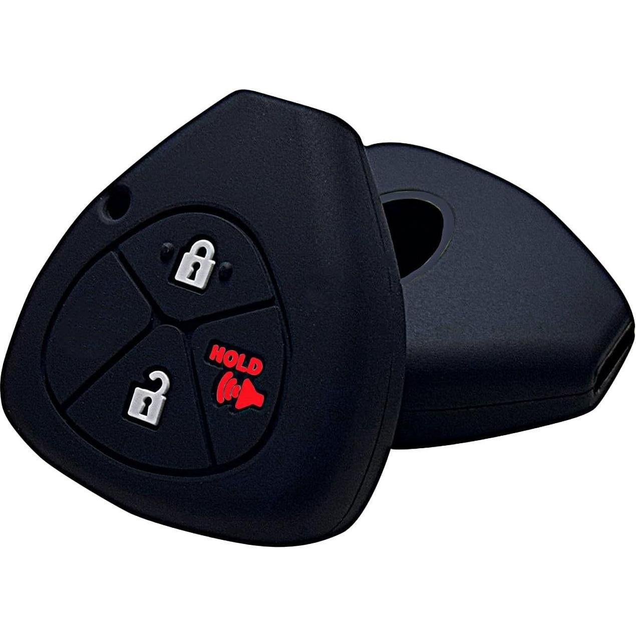 Cubierta de llavero Toyota RAV4 Avensis 3 botones Silicona