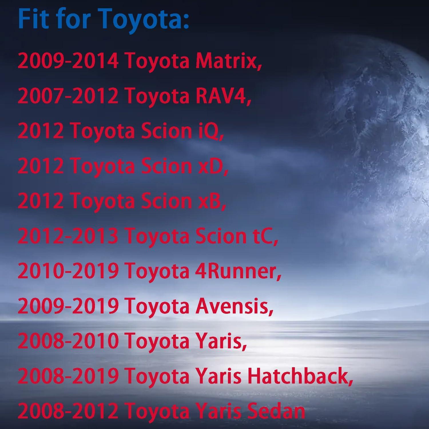 Cubierta de llavero Toyota RAV4 Avensis 3 botones Silicona