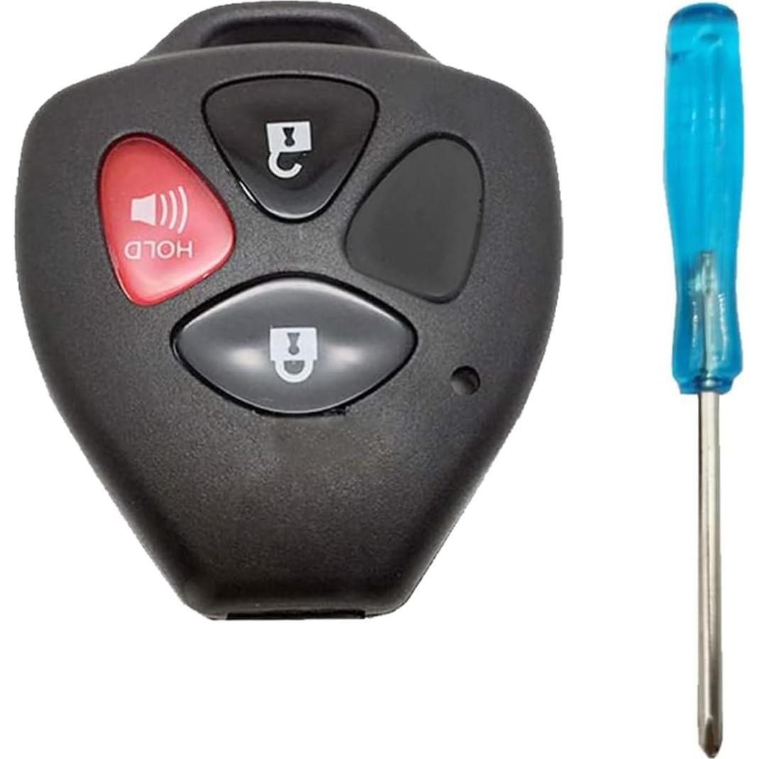 Carcasa de llave de repuesto Toyota Arruweer ALKZ009