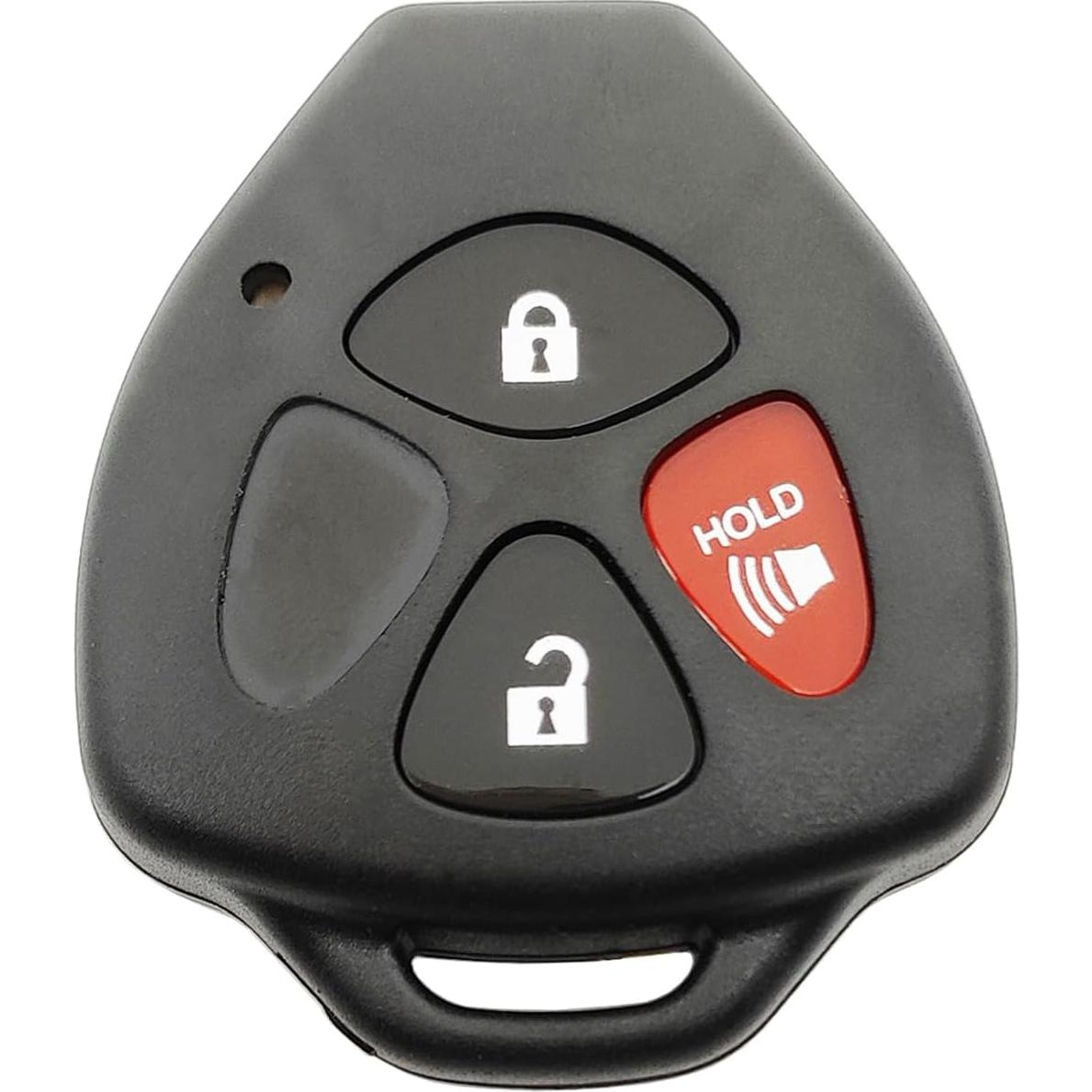 Carcasa de llave de repuesto Toyota Arruweer ALKZ009