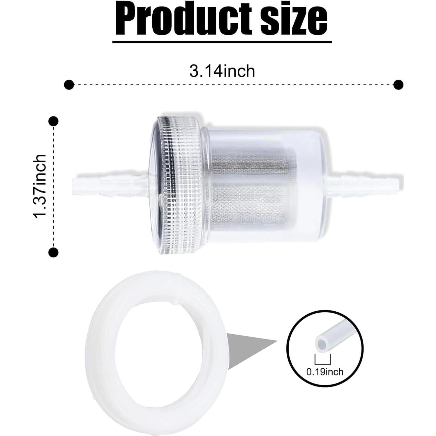 Kit de Clips para Manguera de Combustible ijuicy 17 Piezas