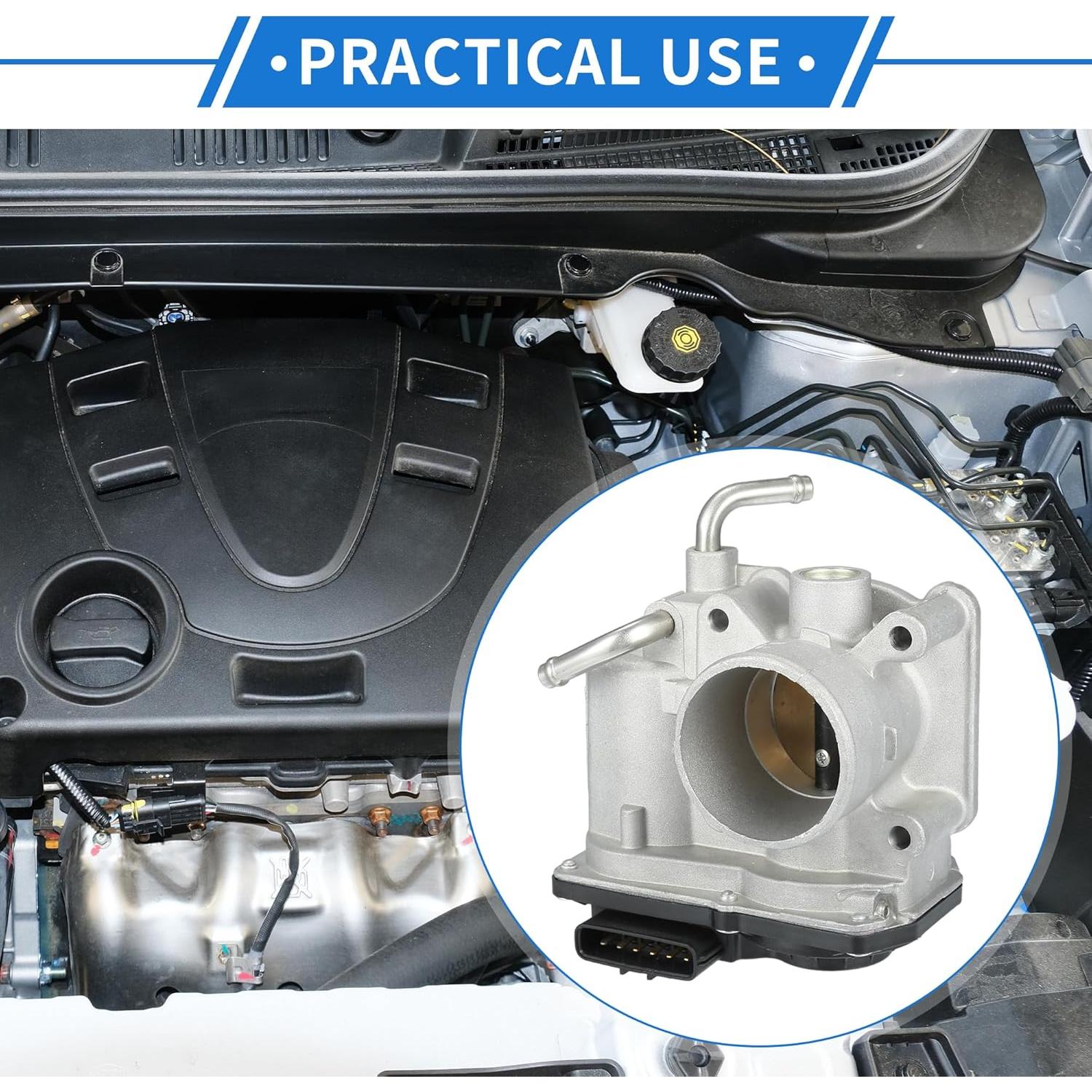 Cuerpo de Aceleración VekAuto 46mm para Toyota Yaris 2007-2018