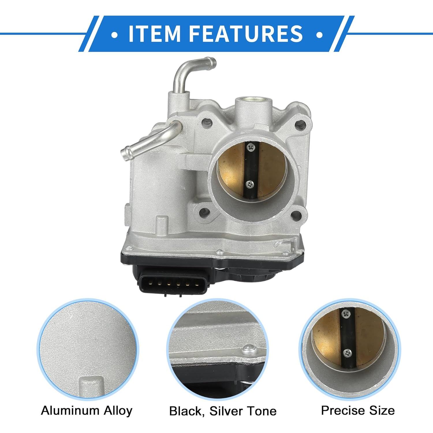 Cuerpo de Aceleración VekAuto 46mm para Toyota Yaris 2007-2018