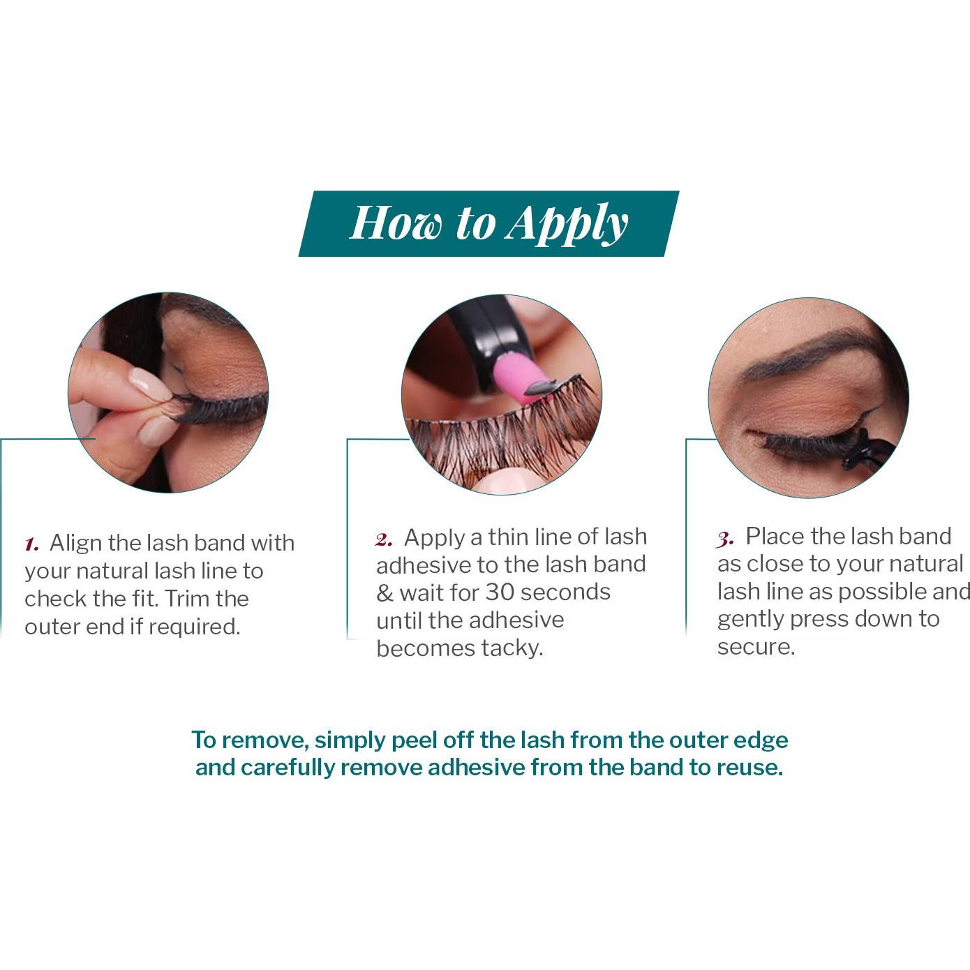 Pestañas Postizas Ardell Extensión FX B Curl - Paquete de 4