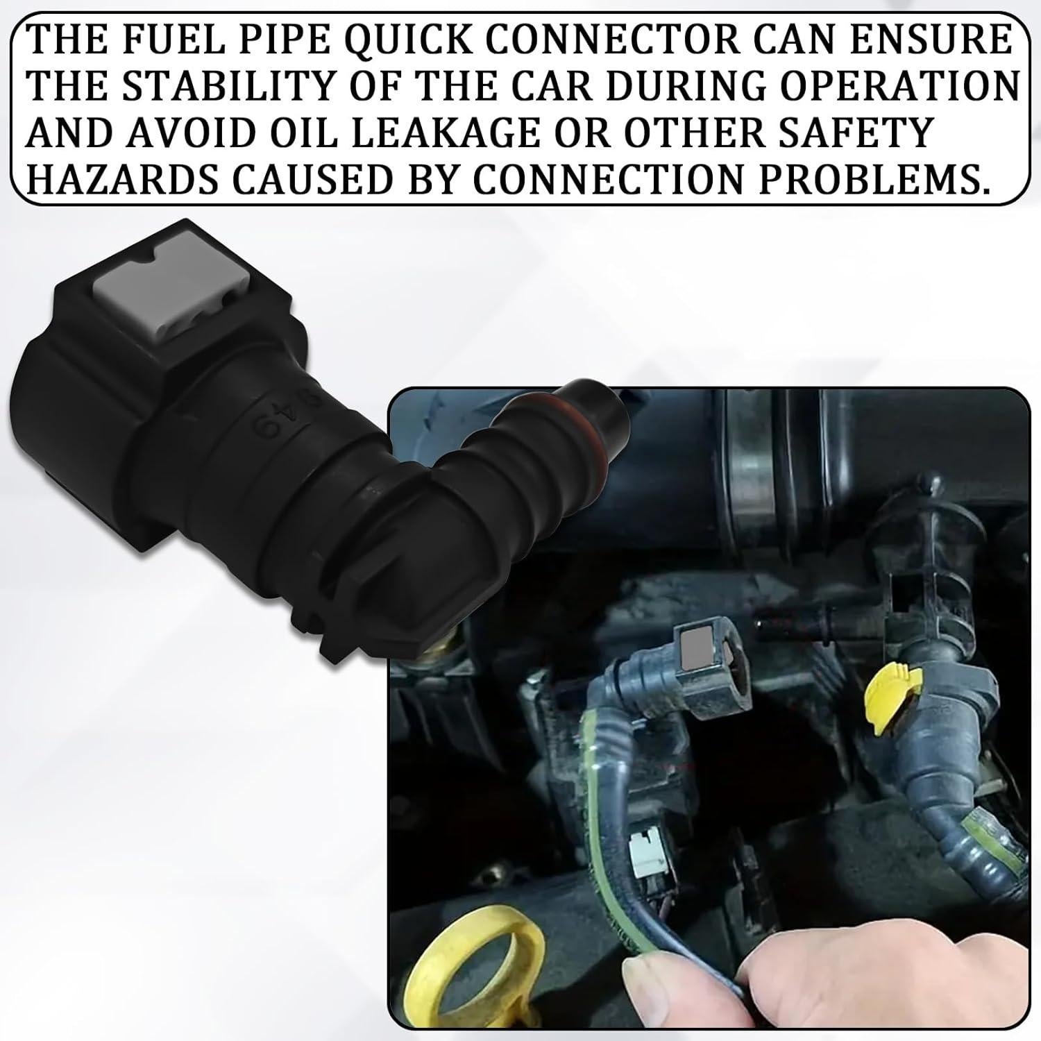 Conector Rápido de Línea de Combustible Ford Pvotawp 2PCS