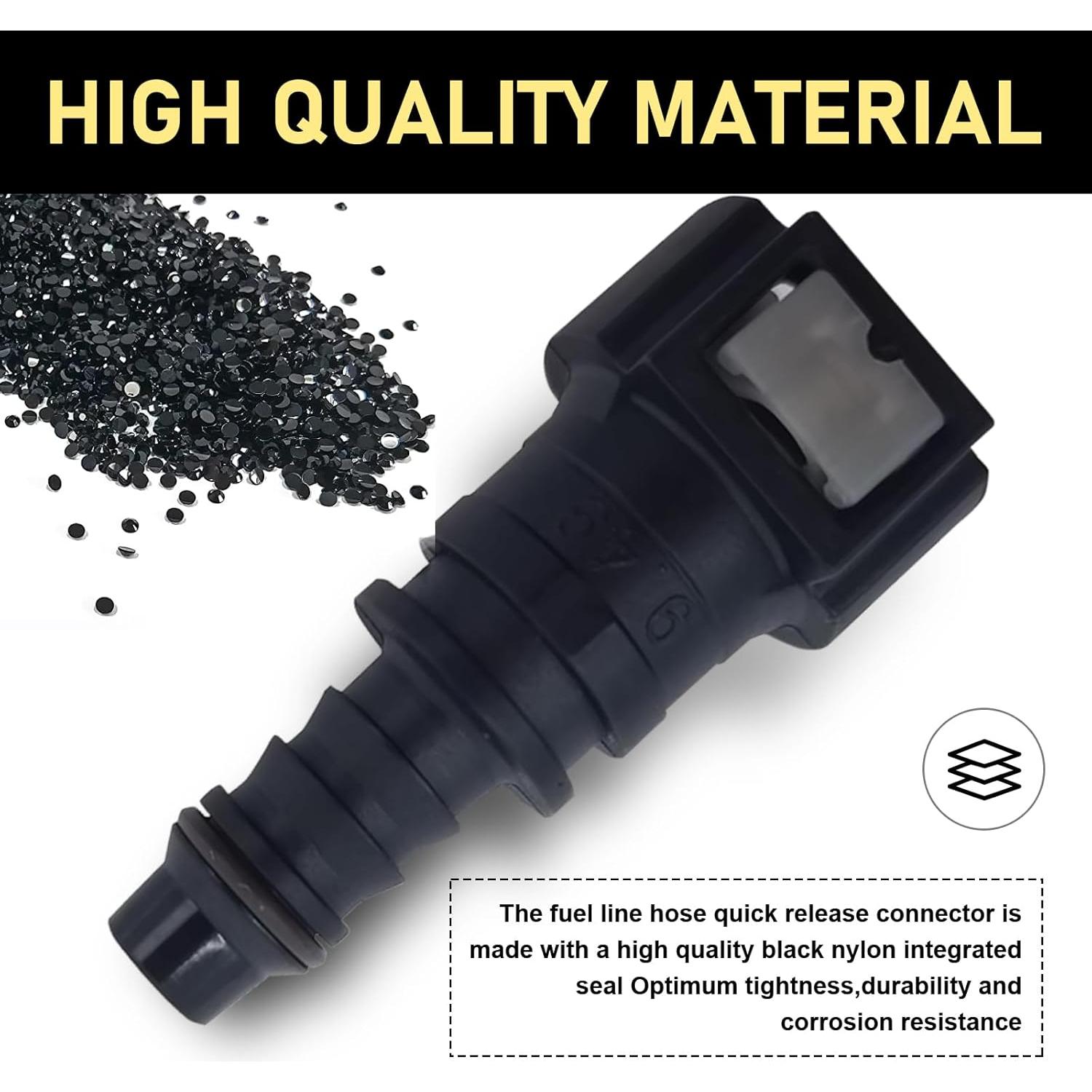 Conector Rápido de Manguera de Combustible Arwrilt 2 PCS