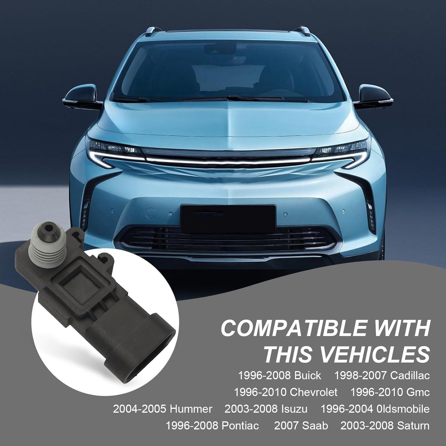 Sensor de Presión Tanque Combustible Dawfall - Compatible Delphi