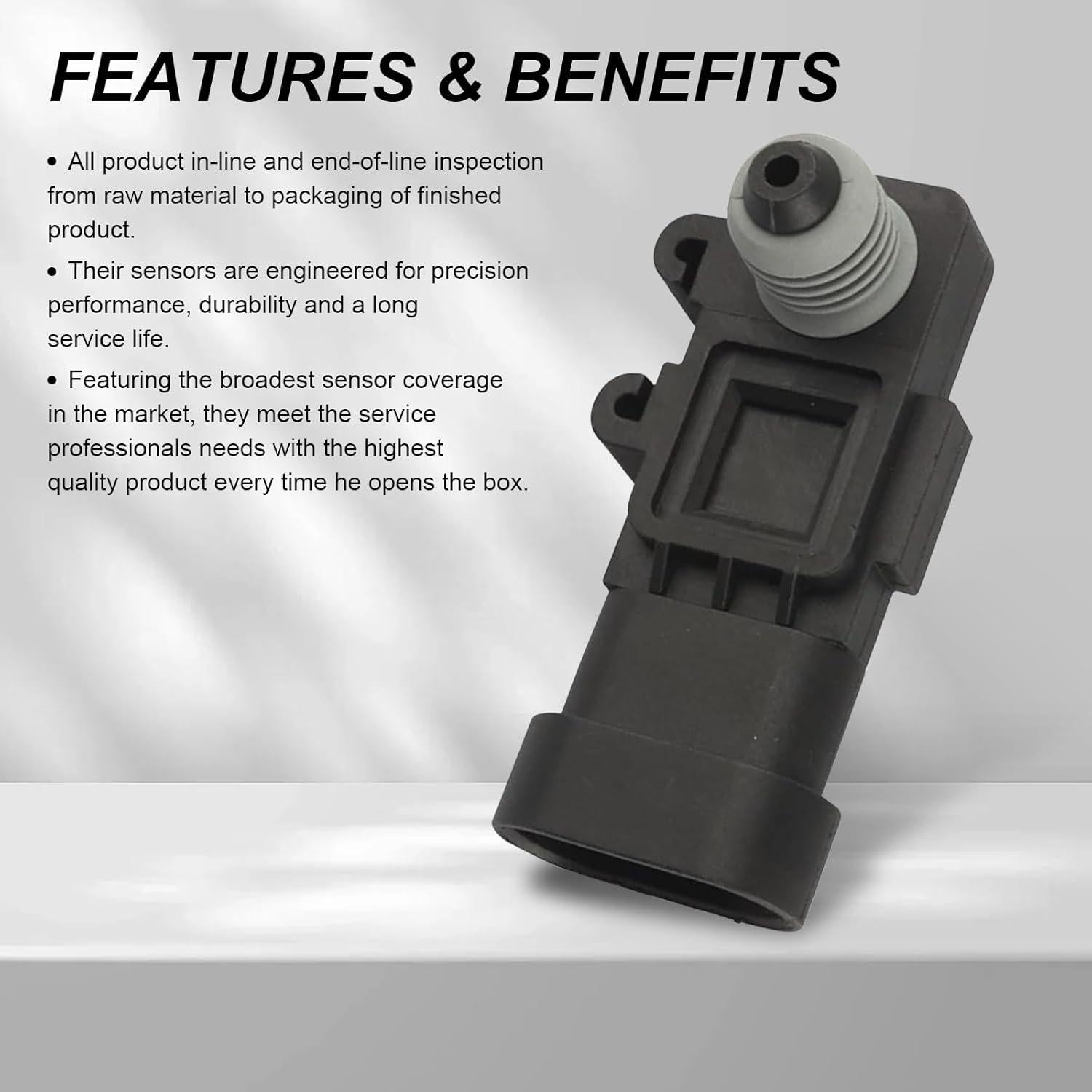 Sensor de Presión Tanque Combustible Dawfall - Compatible Delphi