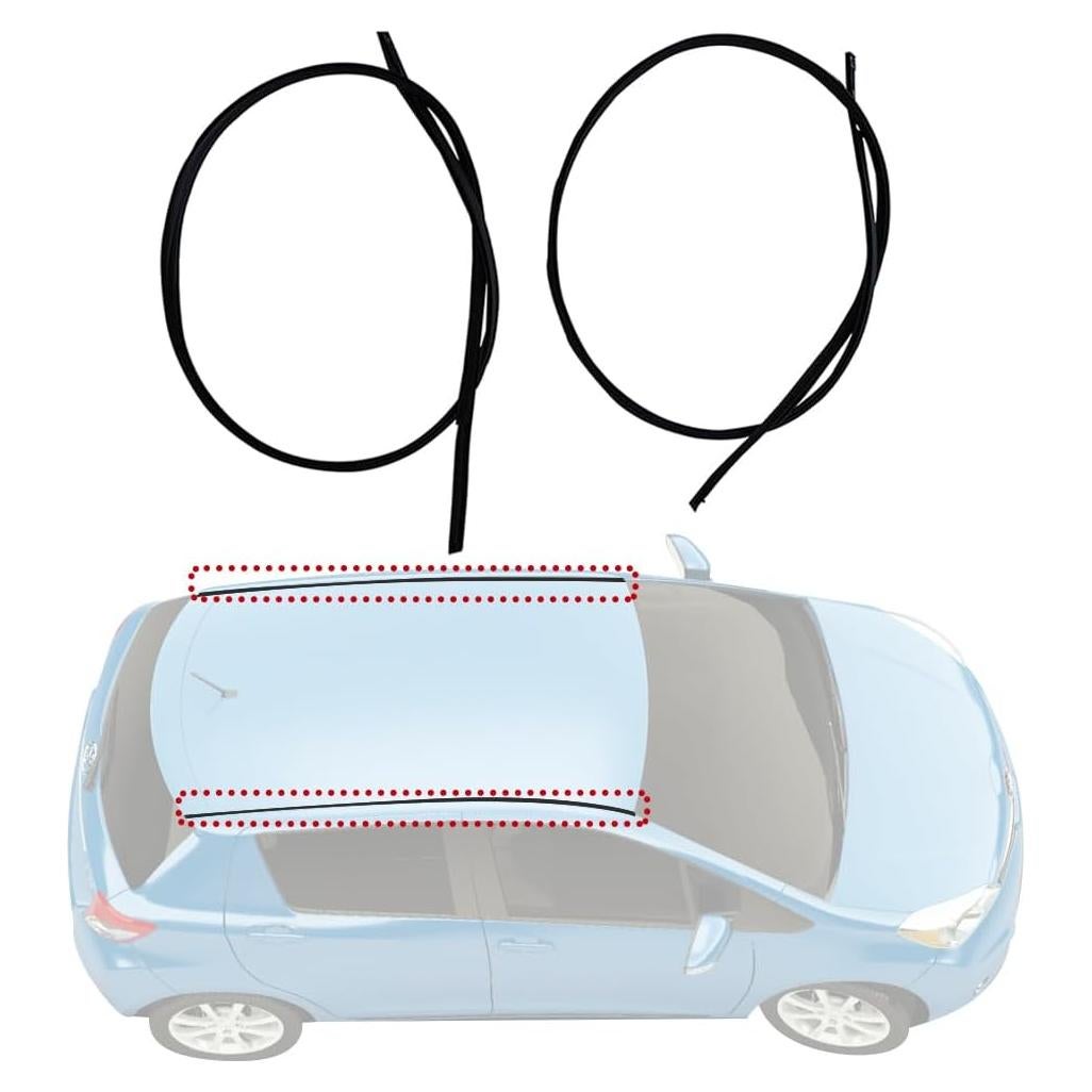 Tiras de Recorte de Techo COOL STAR para Toyota Yaris 2006-2011