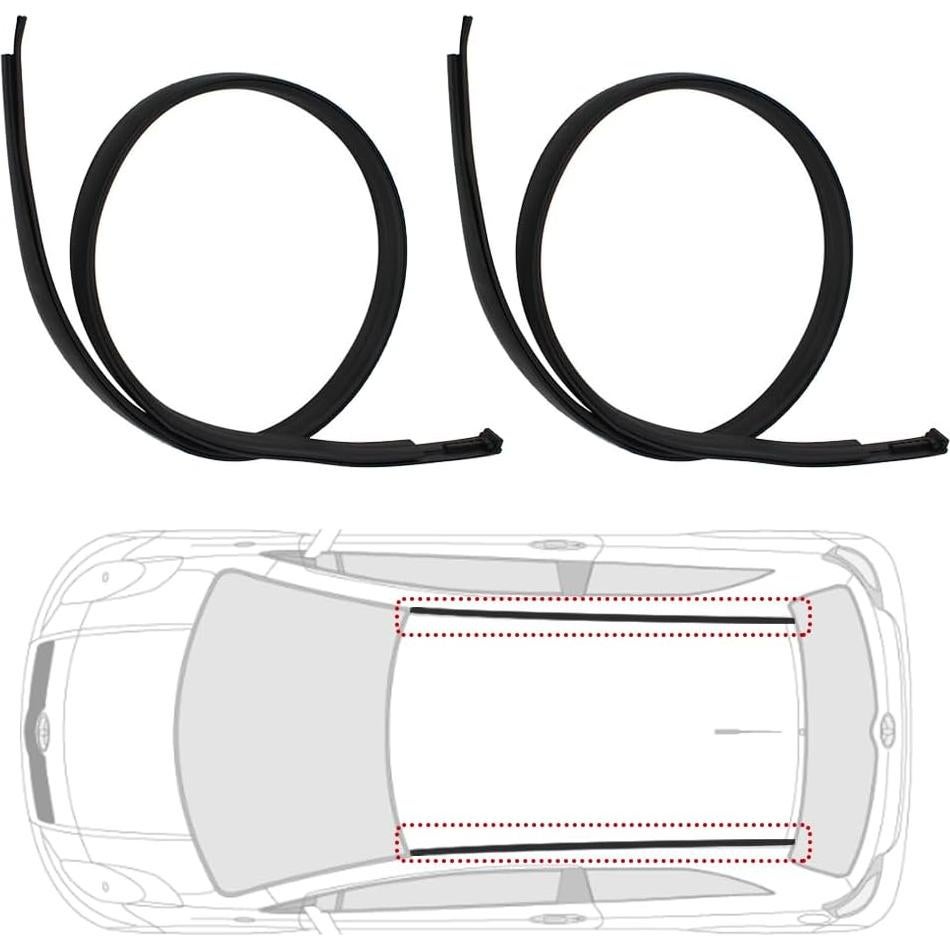 Tiras de Recorte de Techo COOL STAR para Toyota Yaris 2006-2011