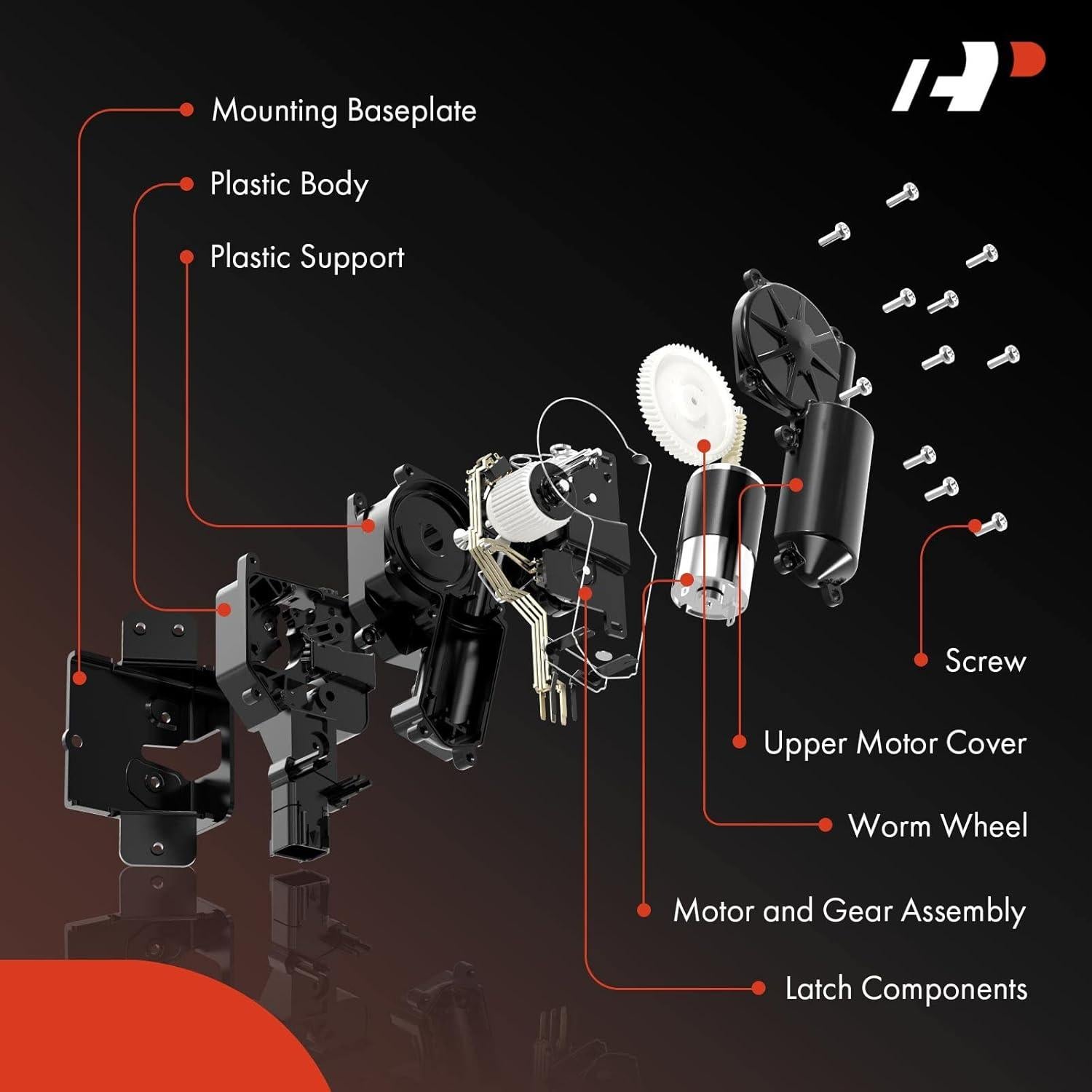 Actuador de Cerradura Maletero A-Premium Toyota Yaris 2007-2012