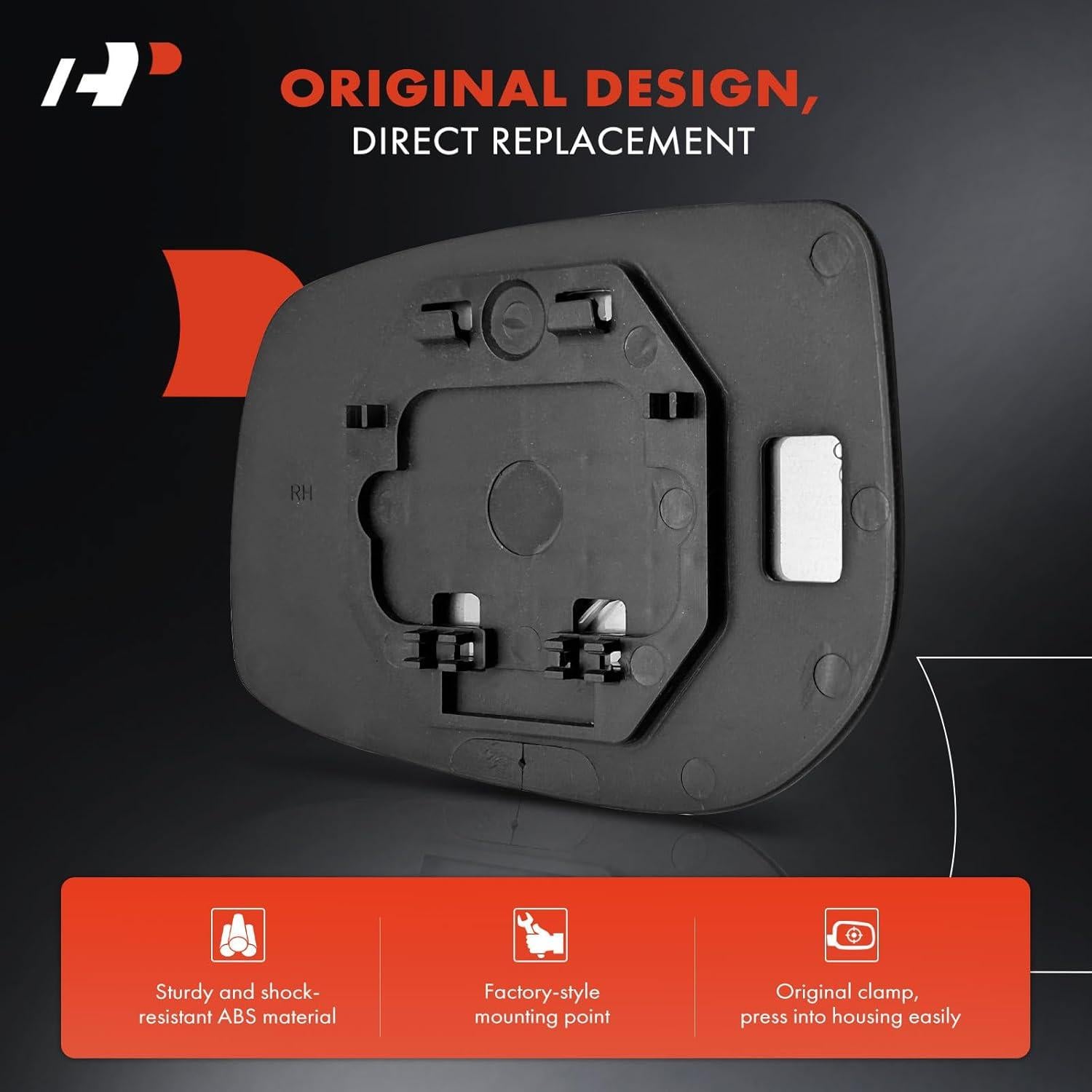 Espejo Lateral Derecho A-Premium Toyota Yaris 2007-2012 Convexo