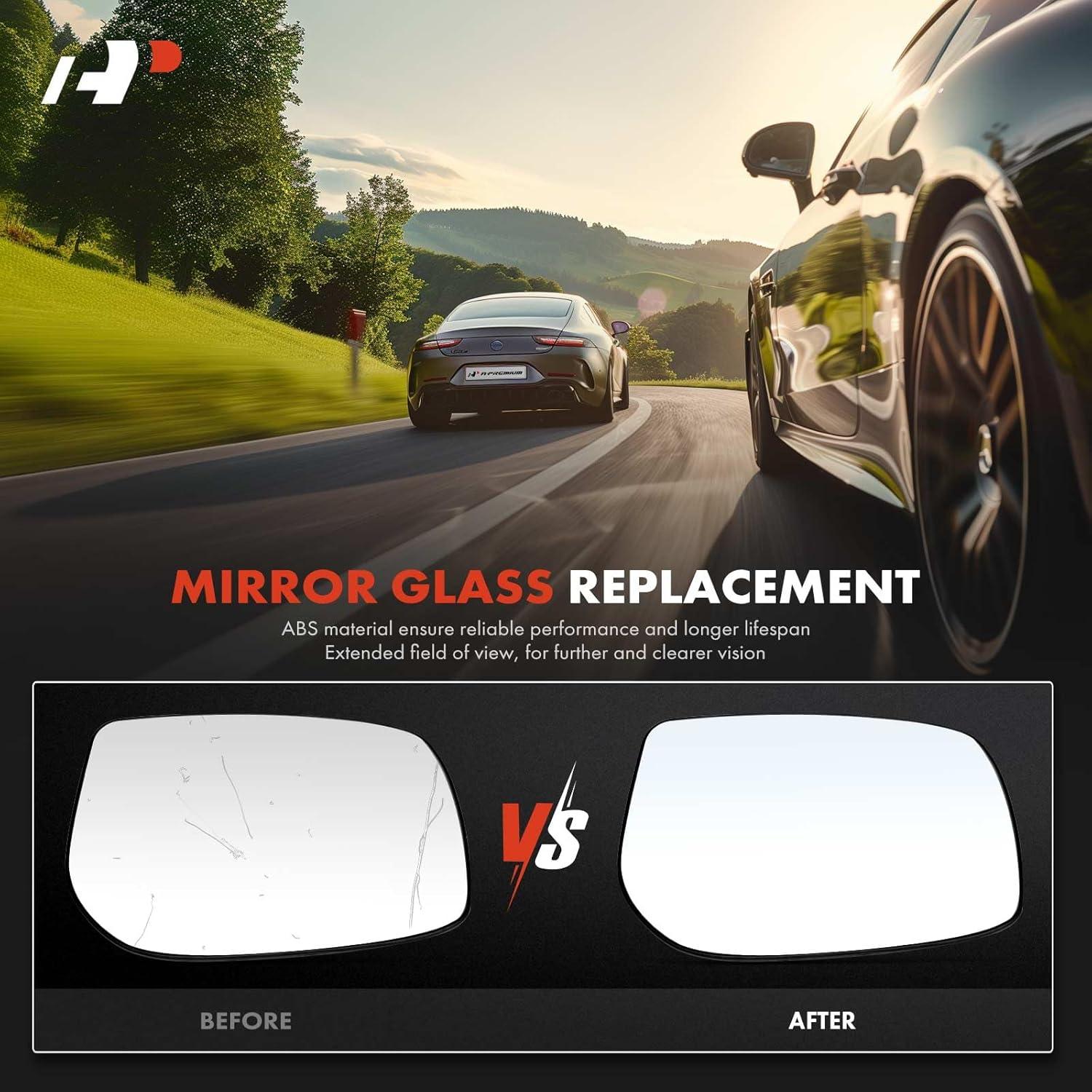 Espejo Lateral Derecho A-Premium Toyota Yaris 2007-2012 Convexo