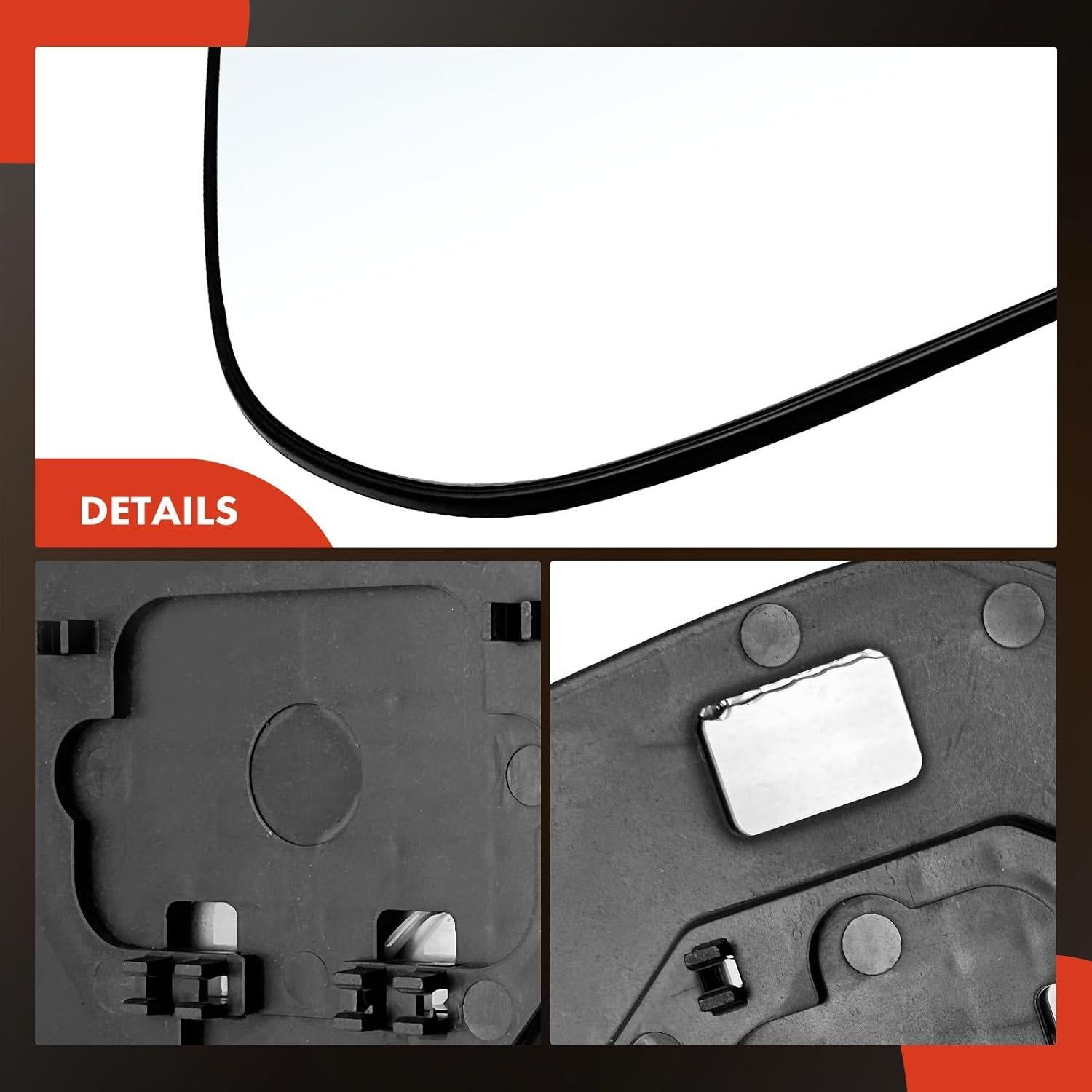 Espejo Lateral Derecho A-Premium Toyota Yaris 2007-2012 Convexo