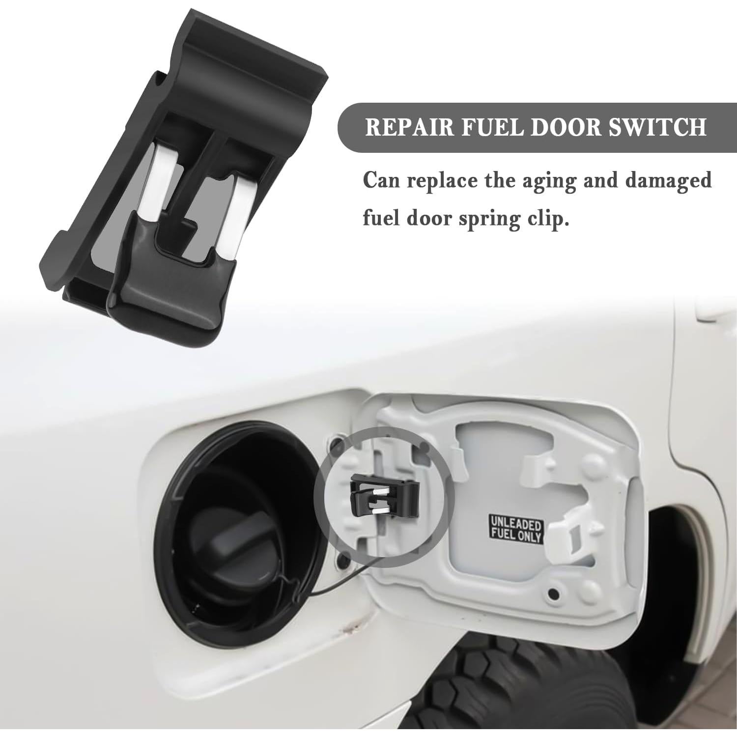 Abrazadera de resorte de puerta de combustible Carleef 77360-30070