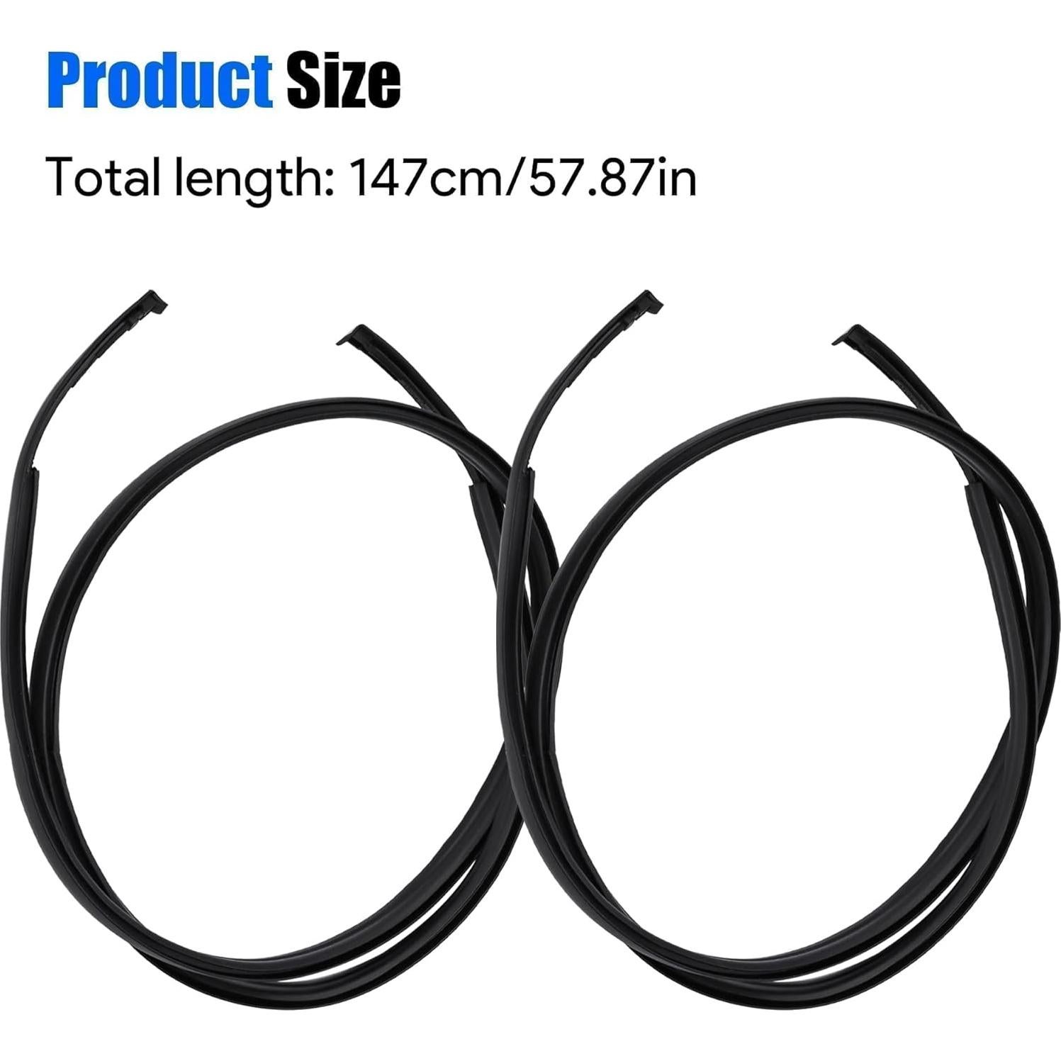 Moldura Lateral Techo Toyota Yaris 2007-2011 LoloWheat 2 PCS