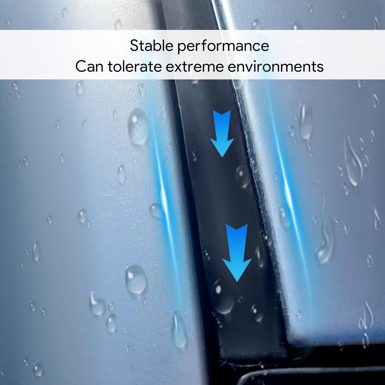 Moldura Lateral Techo Toyota Yaris 2007-2011 LoloWheat 2 PCS