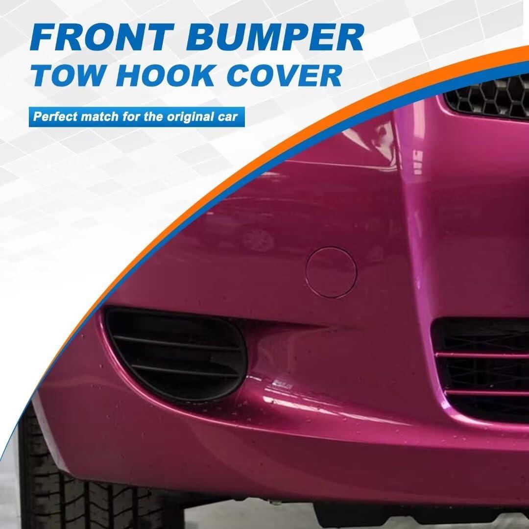 Cubierta gancho remolque Toyota Yaris Sedán 2006-2008 Plata