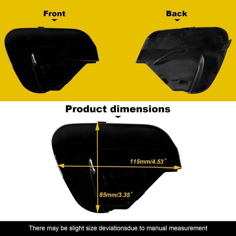 Cubierta de remolque Goholy para Toyota Yaris 2012-2014 - Negro