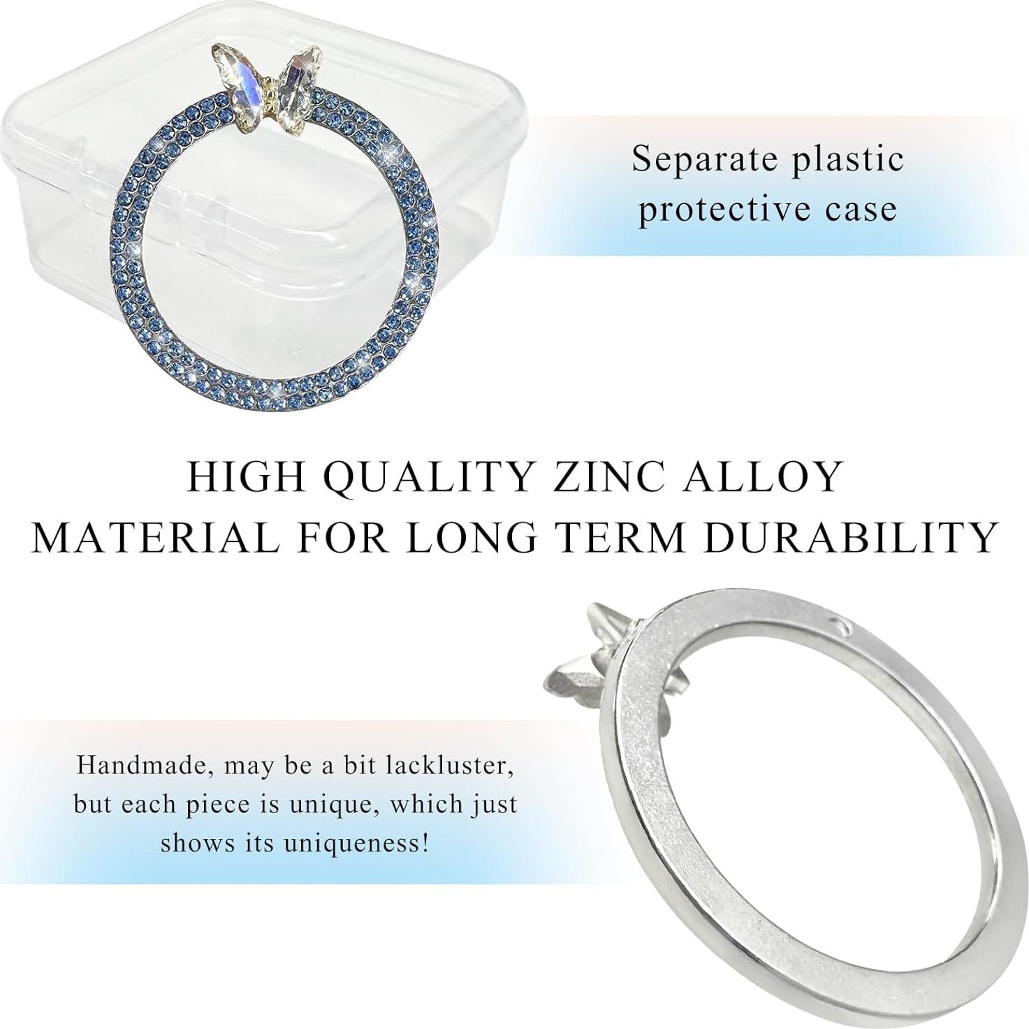 Cubierta de Botón de Inicio de Motor DXNQ Azul Brillante