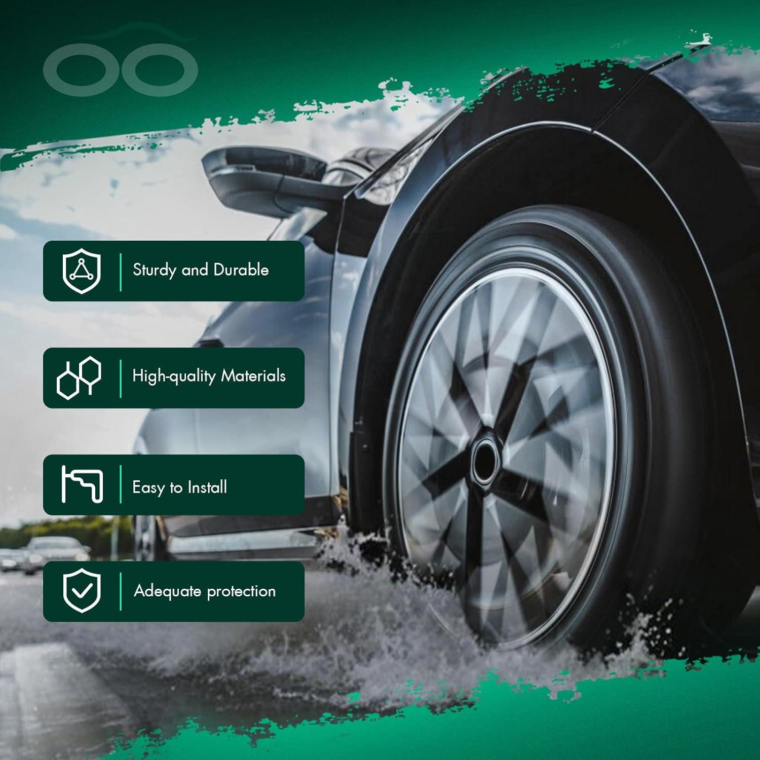 Juego de Guardabarros SCITOO para Toyota Yaris 2005-2011