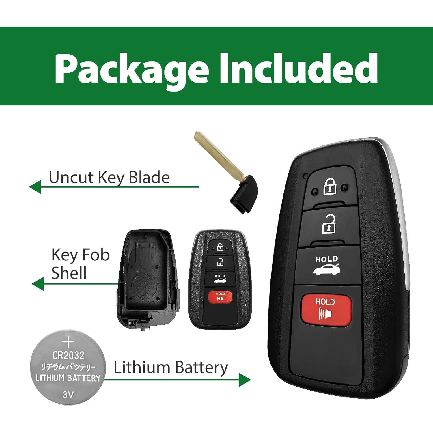 Llave de Proximidad Inteligente Toyota Corolla 2019-2021 HYQ14FBN