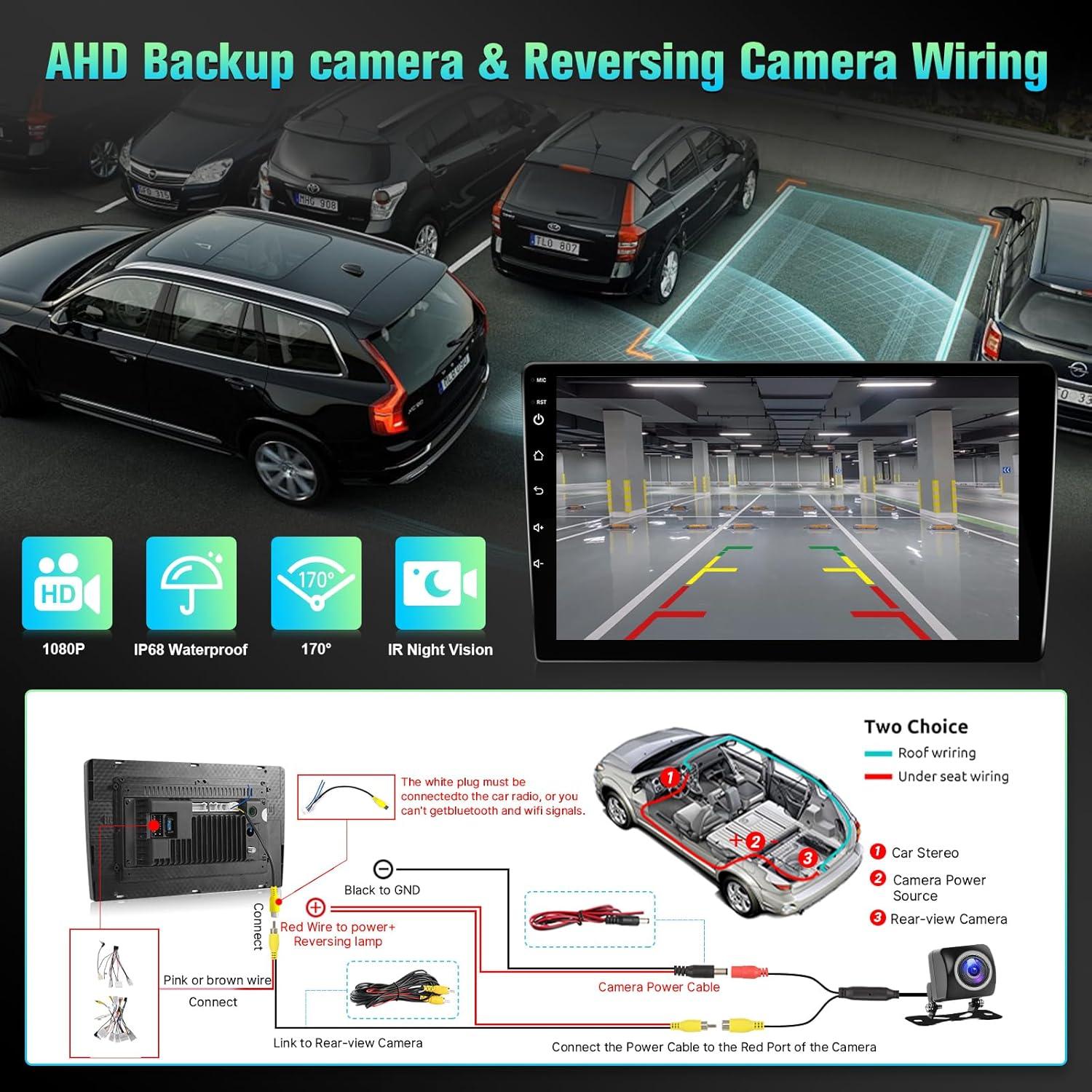 Radio Android 10.1" Kutaitai para Toyota Corolla 2013-2016