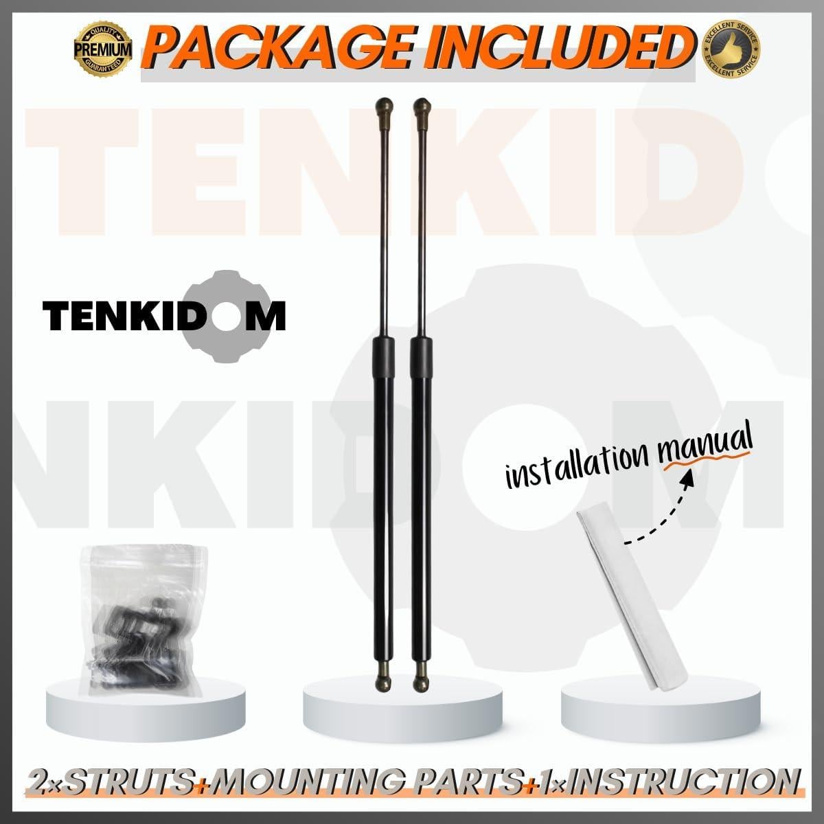 Amortiguadores de Capó Delantero TENKIDOM para Toyota GR Corolla E210 2023-2025