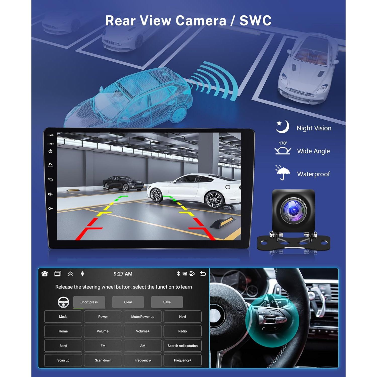 Radio de Coche Rimoody 8 Core 6G+128G para Toyota Corolla 2007-2012