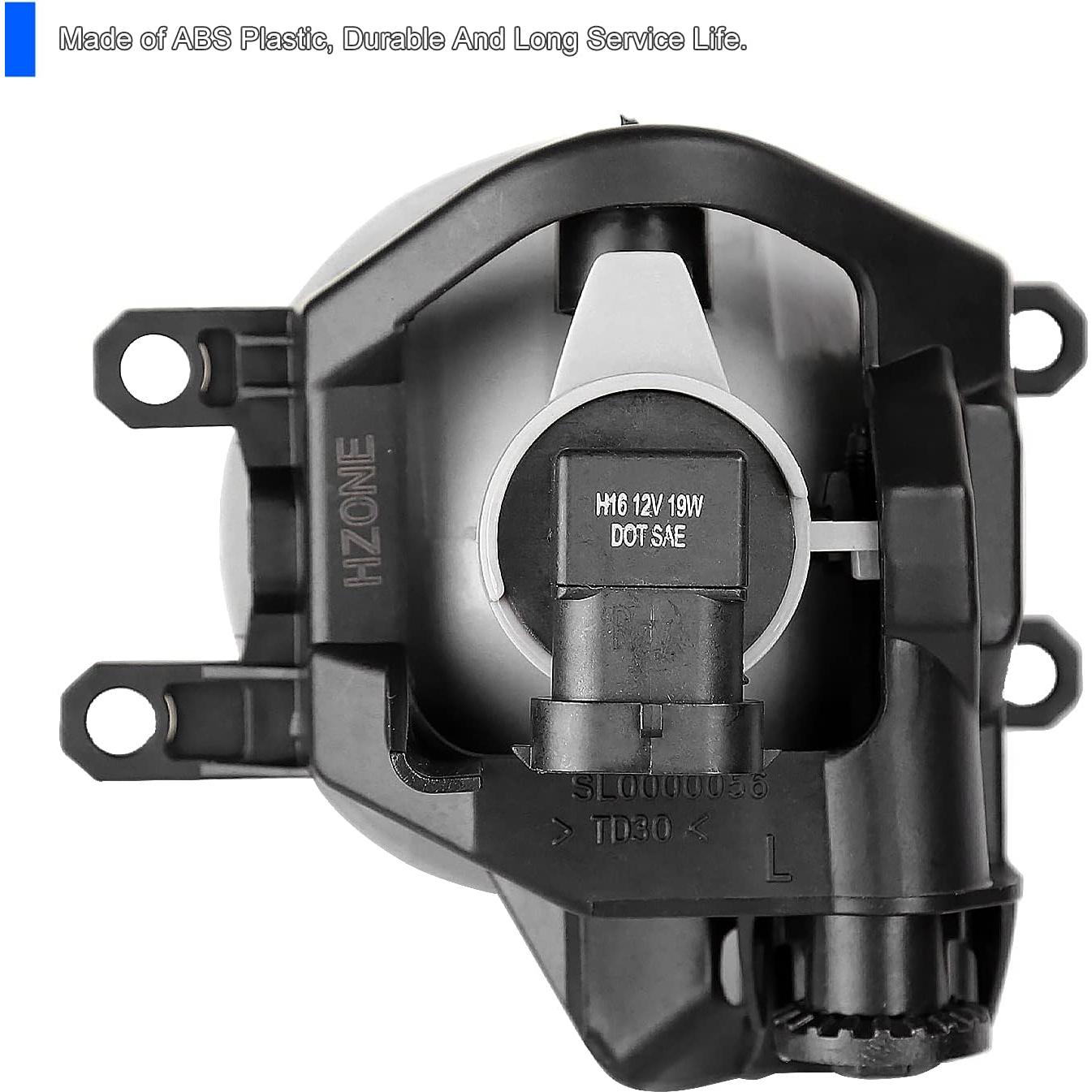 Faros Antiblanco Spec-D Tuning para Toyota Corolla 2014-2016