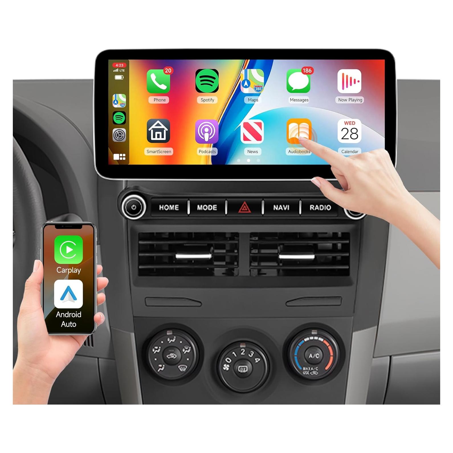 Estéreo de Coche Rimoody 12.3" Android 13 para Ford Fiesta 2009-2013