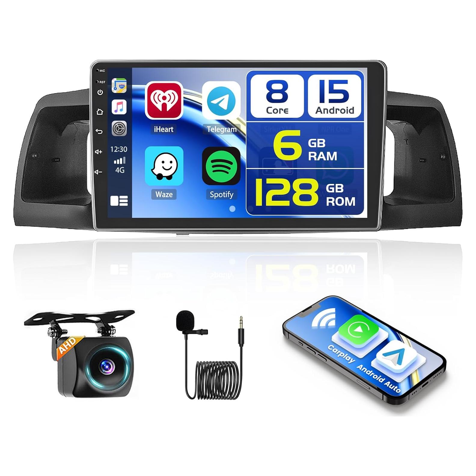 Estéreo Android 15 Hikity 9" para Toyota Corolla EX 2006-2013