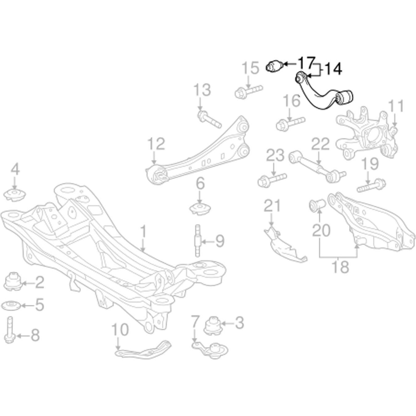 Brazos Superiores Ajustables Godspeed AK-158-D para Toyota Corolla iM 2017+