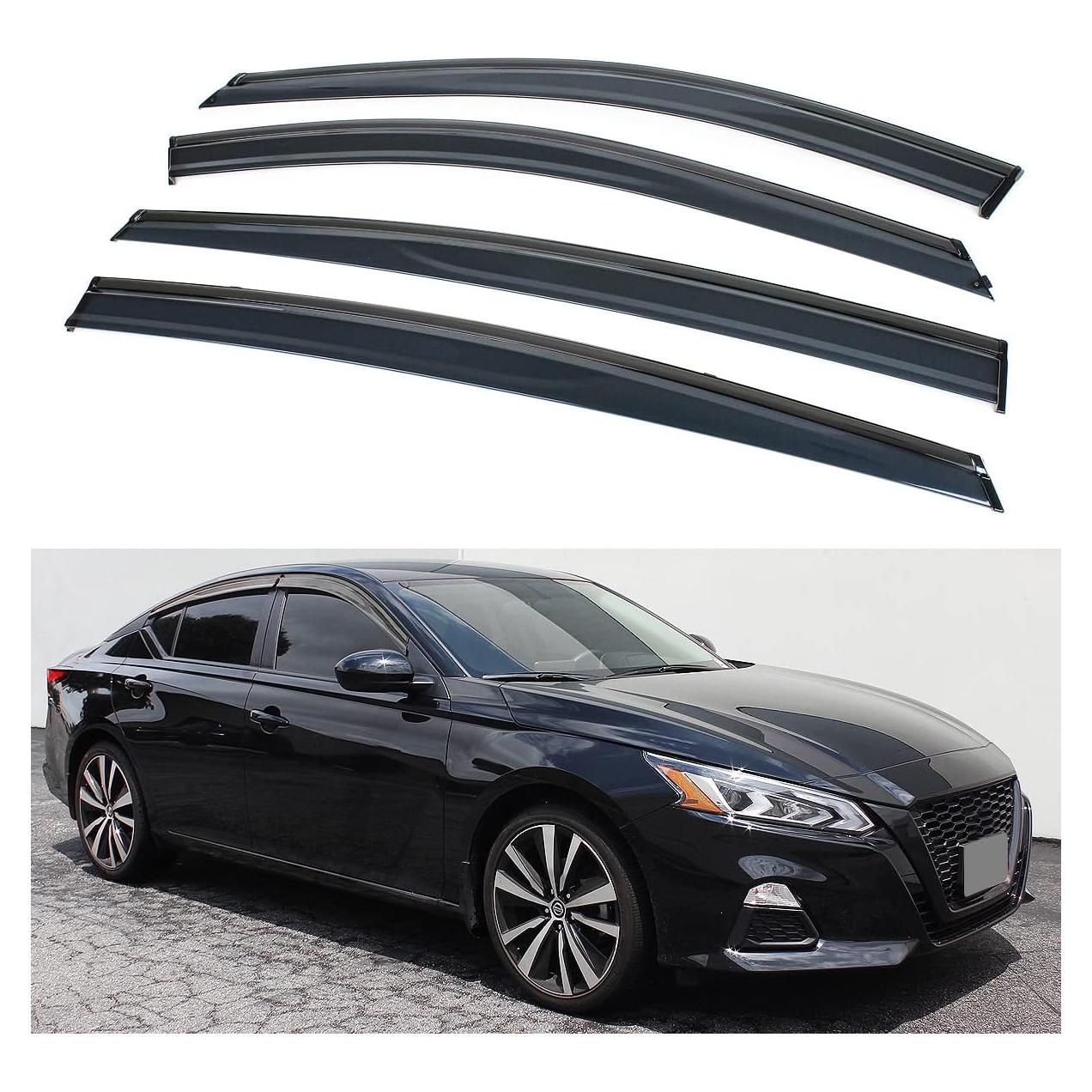 Visera de Ventana Clip-on Cuztom Tuning Ahumada para Nissan Altima 2019-2025