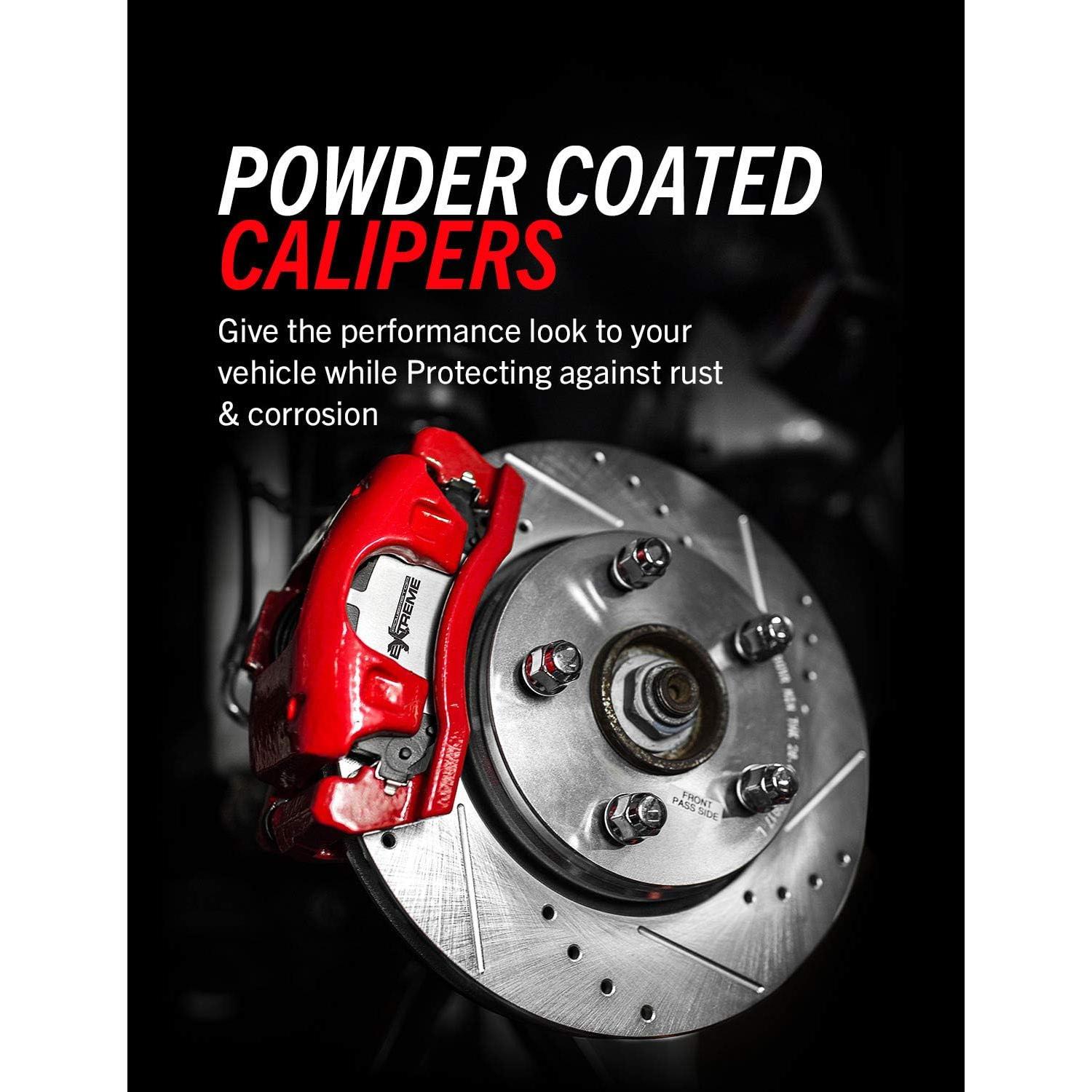 Calipers de Freno Delante Power Stop S3194 Recubiertos Rojo